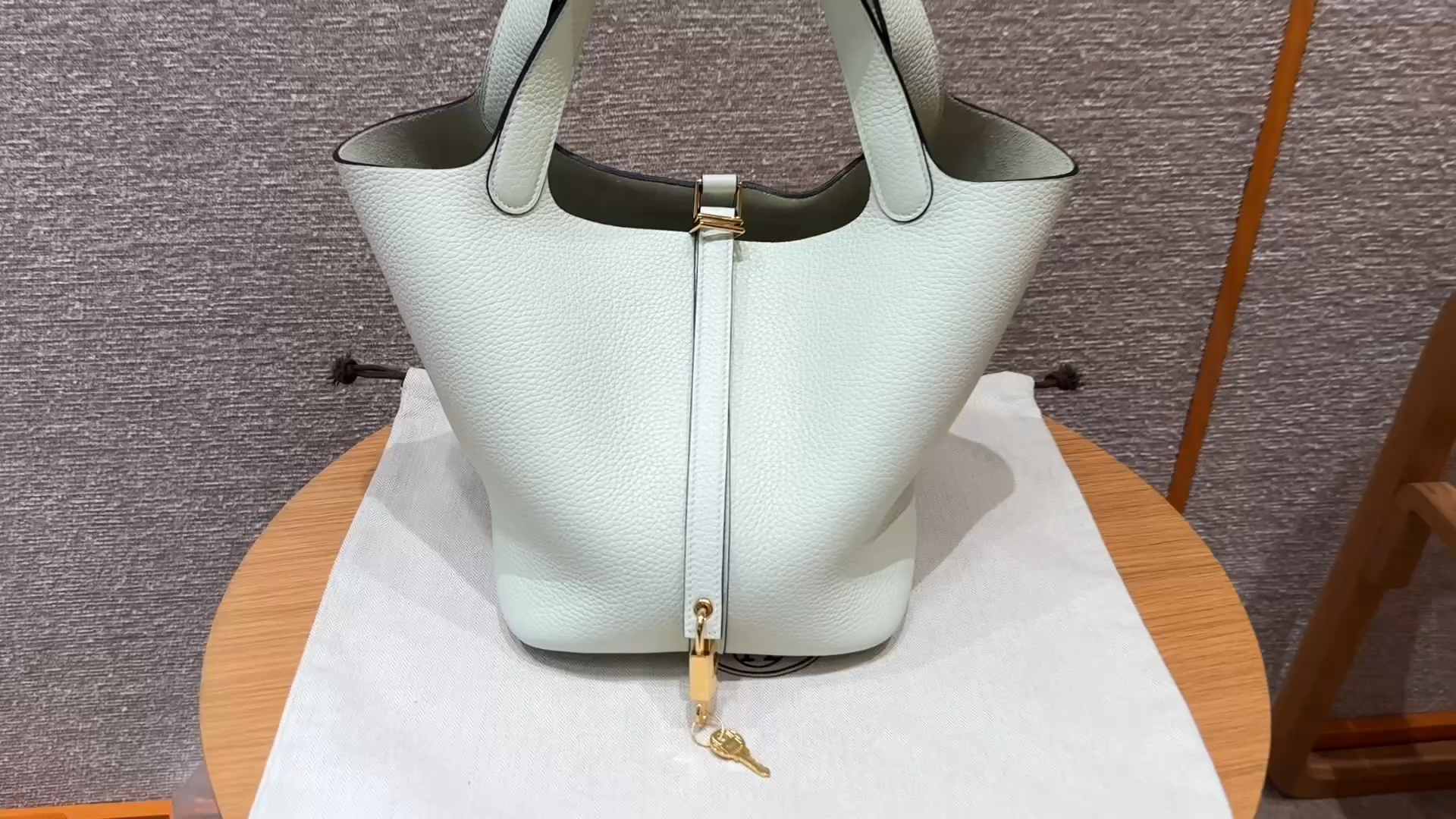 Hermès  Picotin lock 22 Vert Fizz Clemence