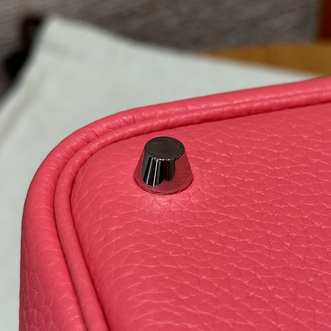 Hermès  Picotin lock 18 Rose lipstick Clemence