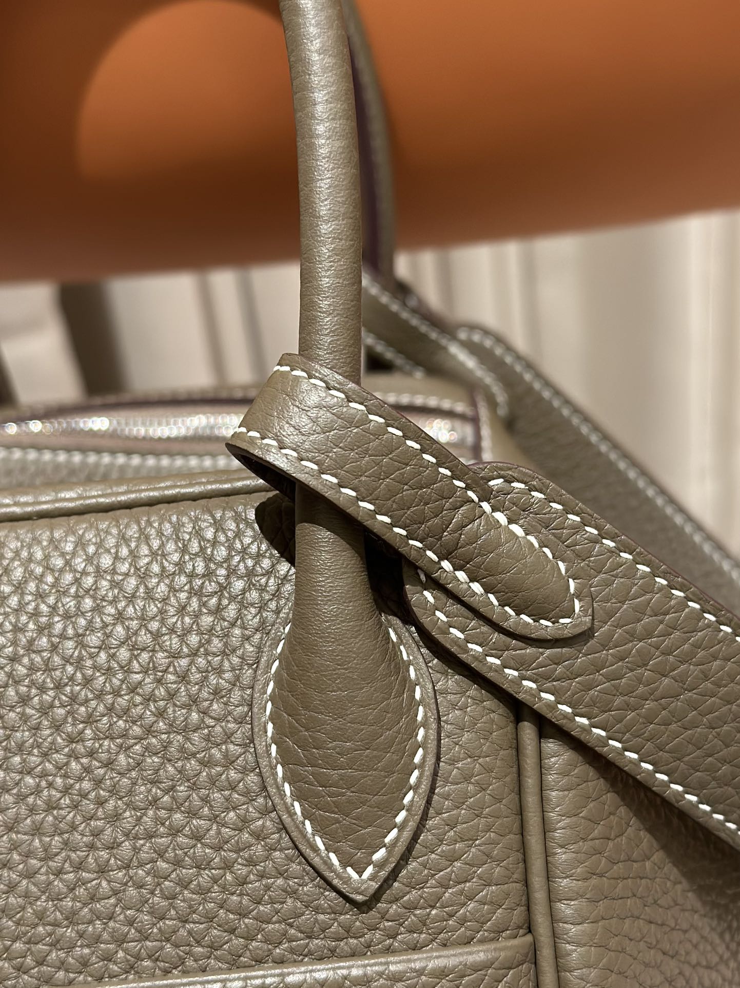 Hermès  Lindy 26 Etoupe Clemence