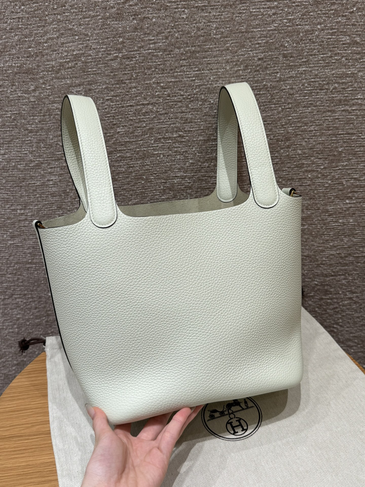 Hermès  Picotin lock 22 Vert Fizz Clemence