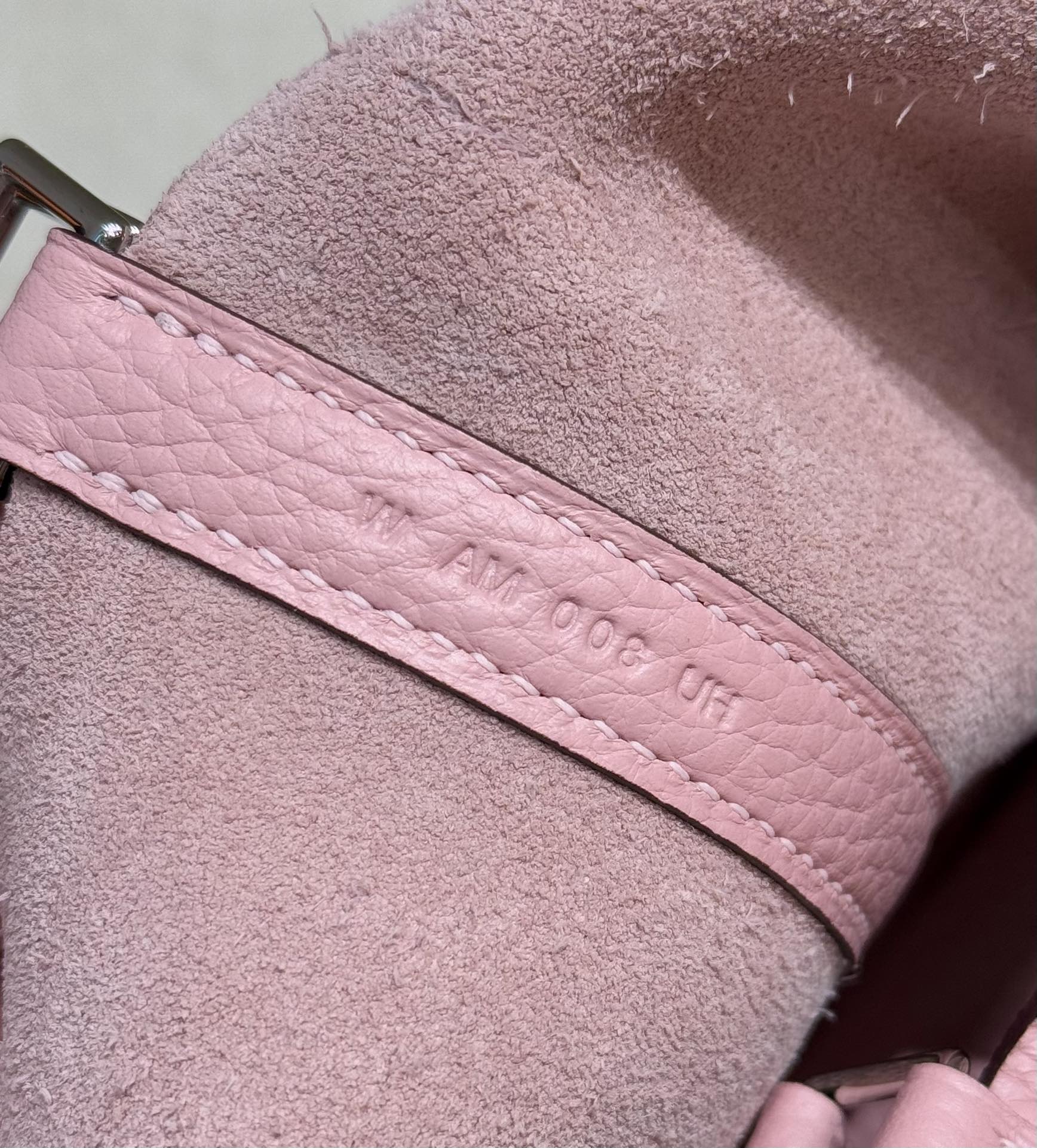 Hermès  Picotin lock  18 Rose sakura Clemence