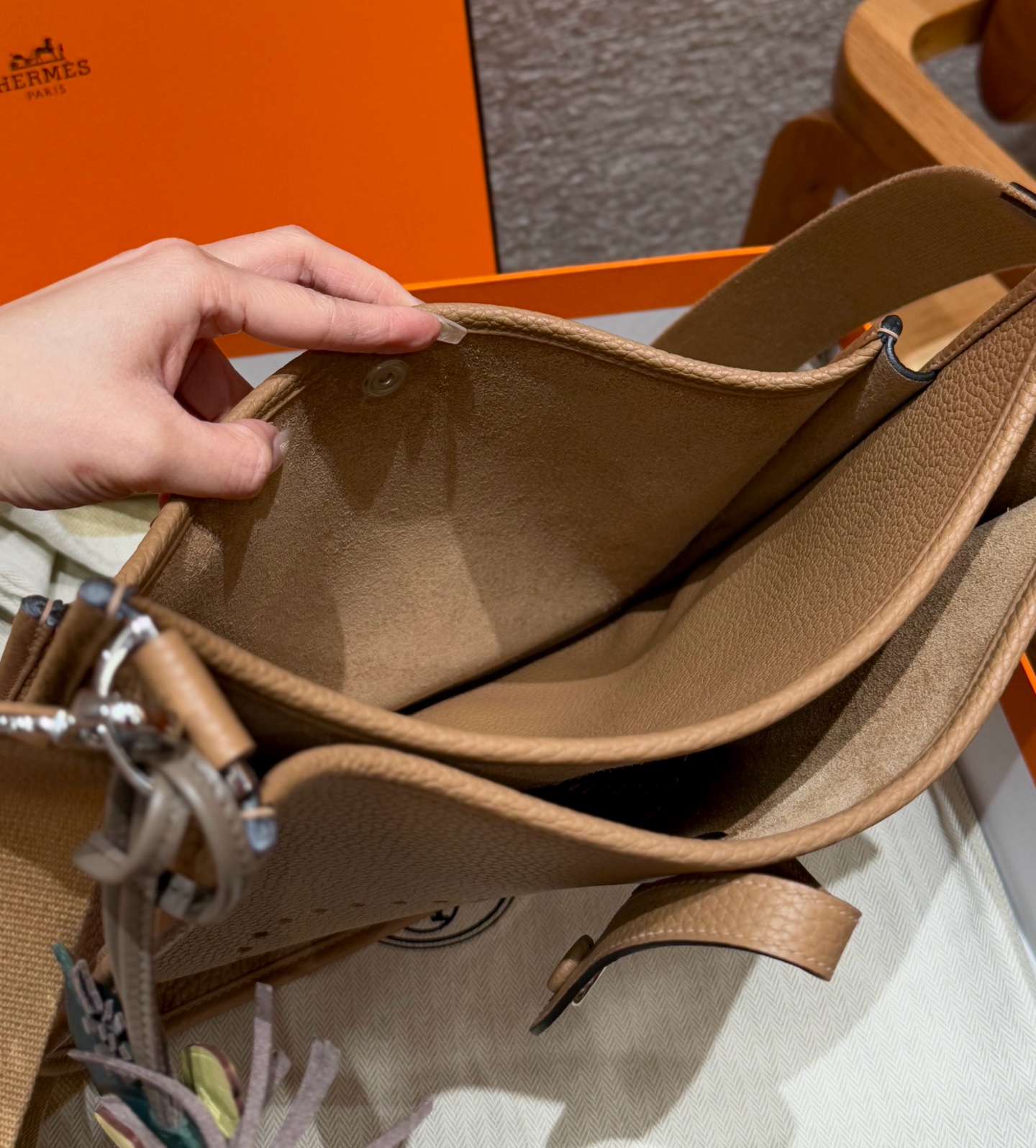 Hermès  Evelyne 29 Chai Clemence