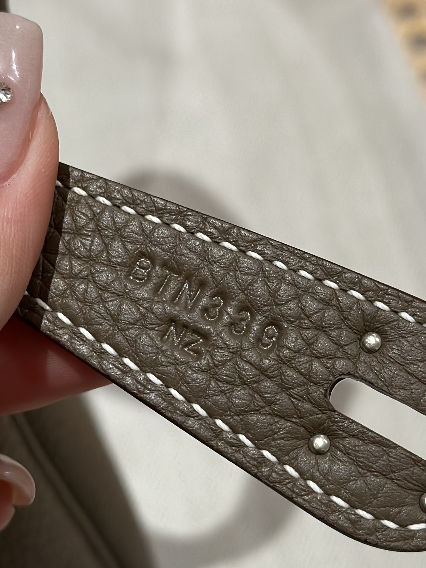 Hermès  Lindy 26 Etoupe Clemence