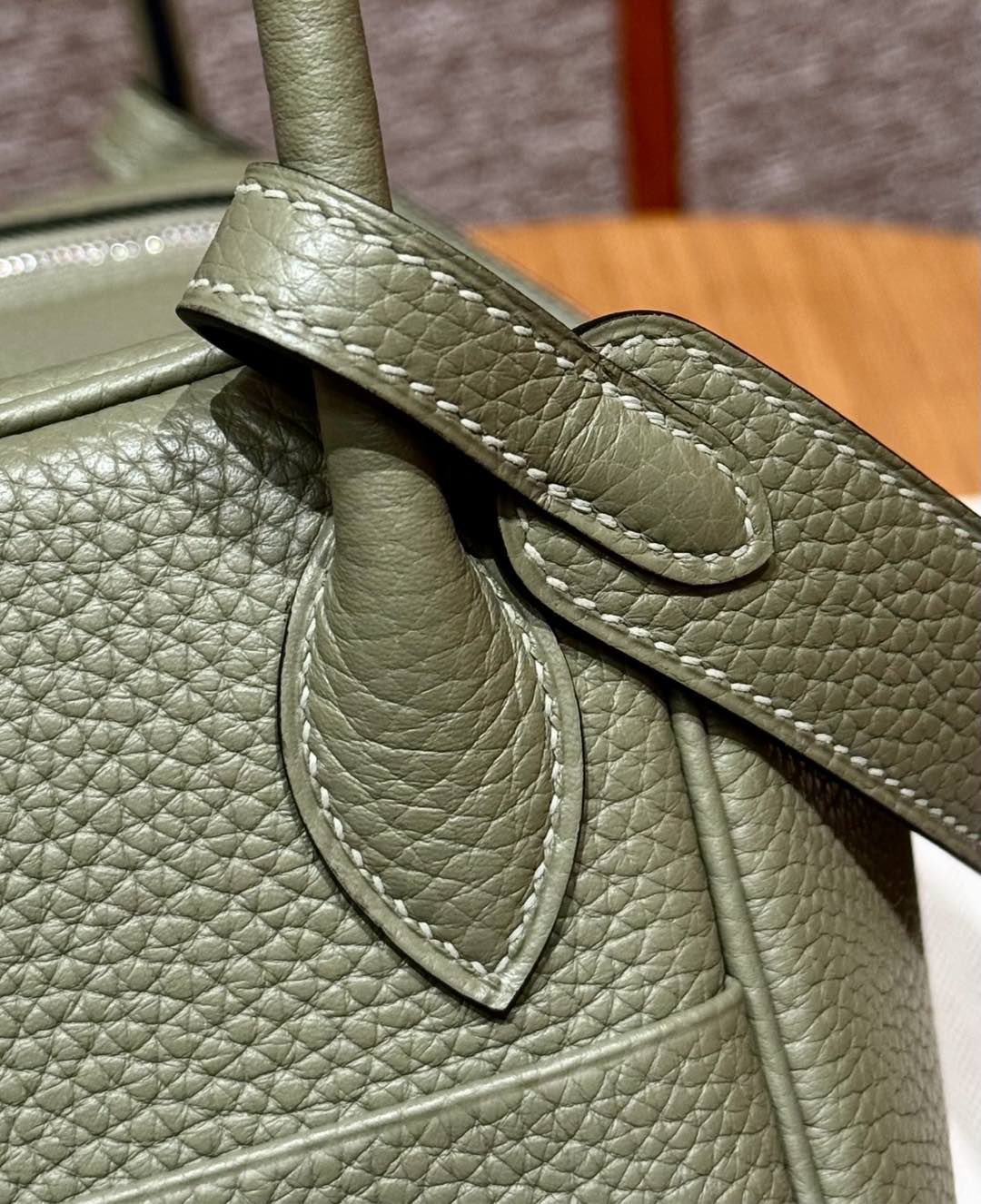 Hermès  Lindy 26 Sauge Clemenc