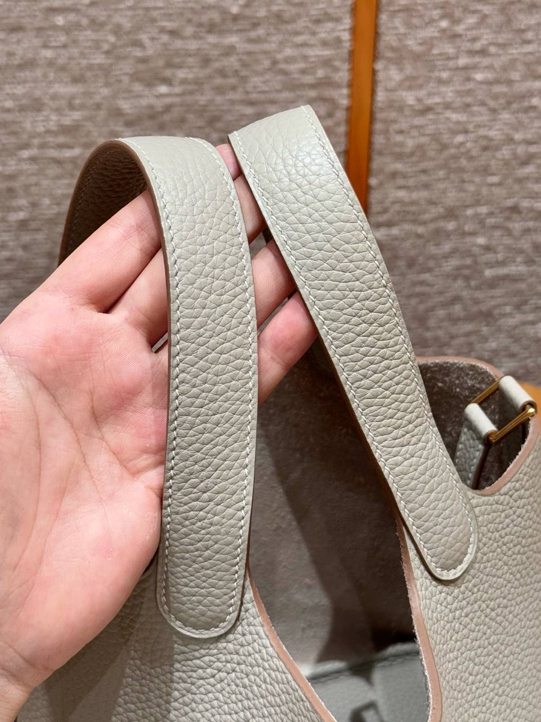 Hermès  Picotin lock 18 Beton Clemence