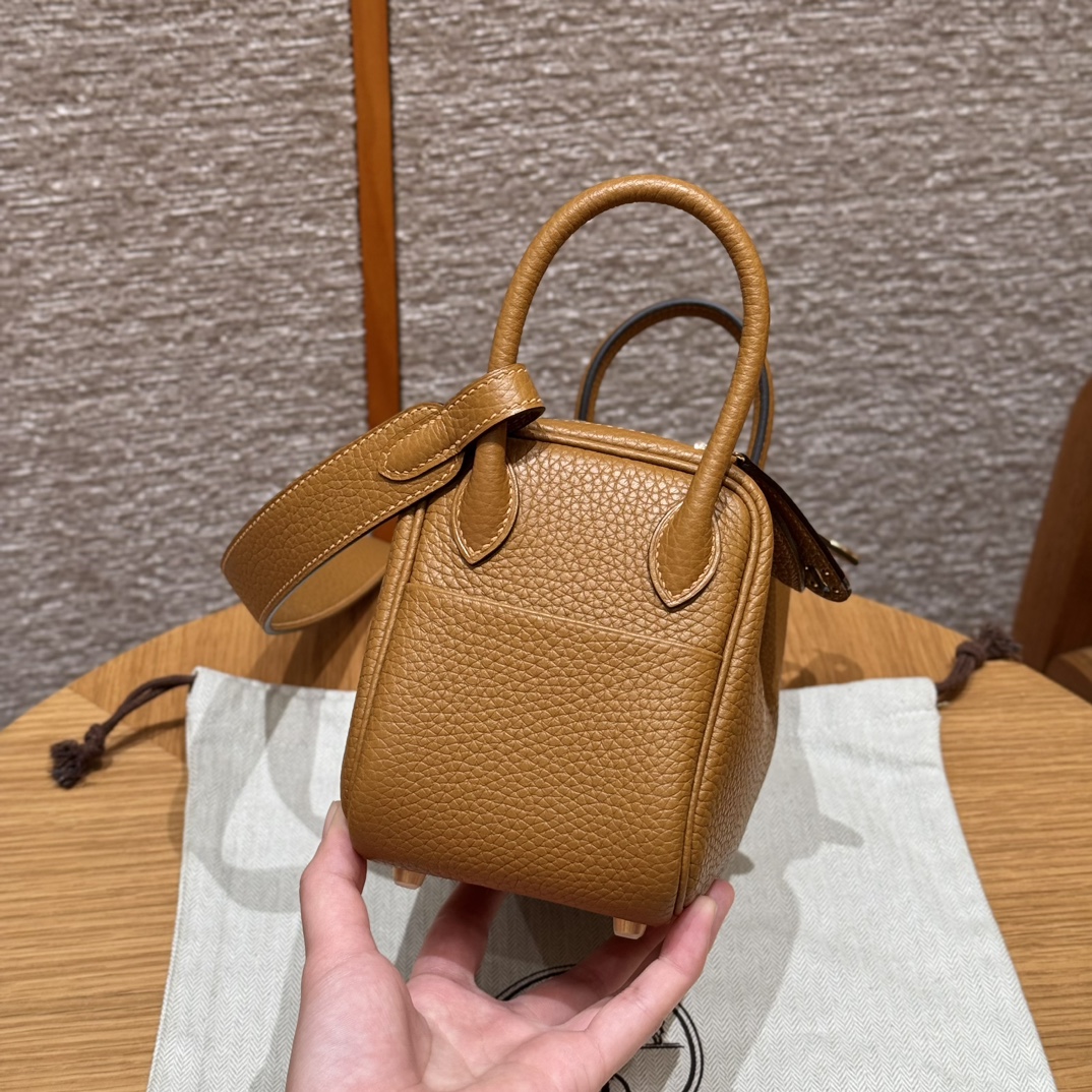 Hermès  Lindy 19 Sesame Clemence