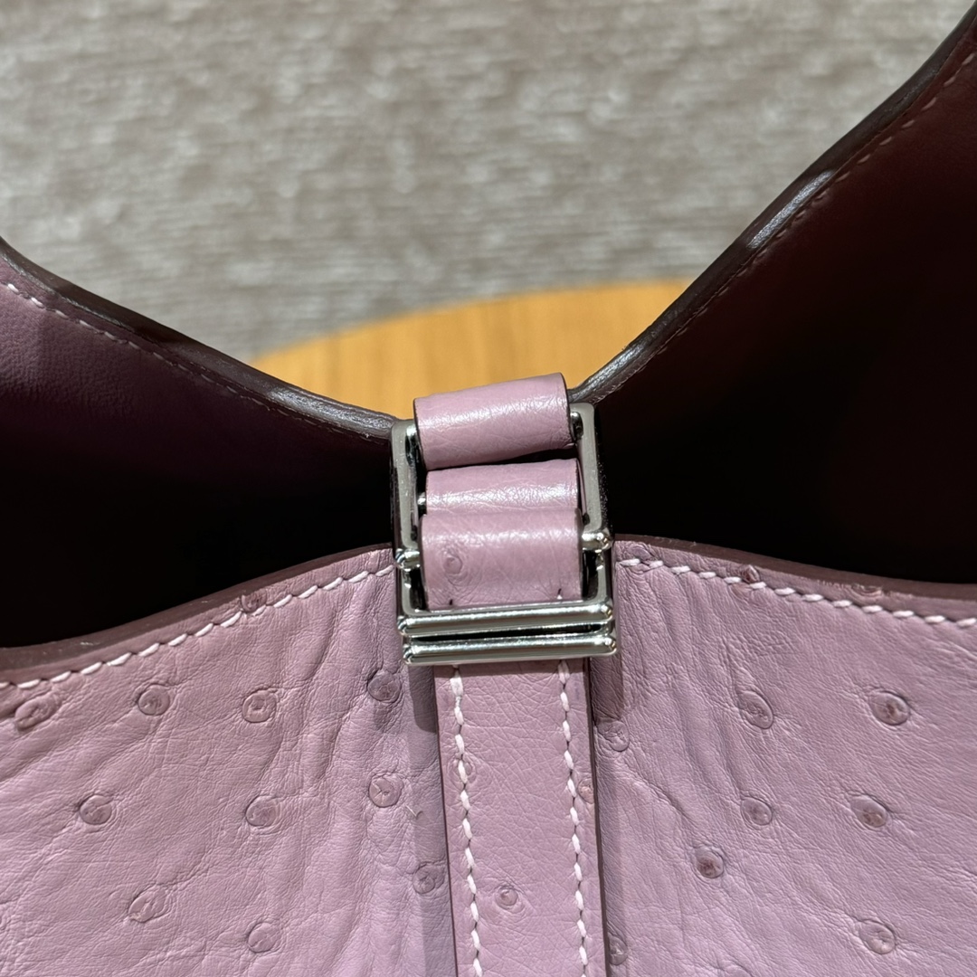 Hermès  Picotin lock 18 Cyclaen KK ostrich imported