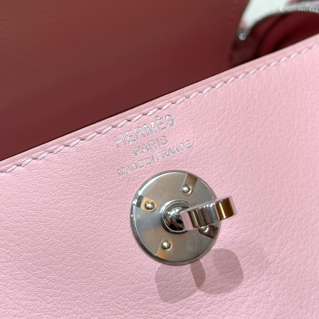 Hermès  Lindy 19  Rose Sakura  Swift