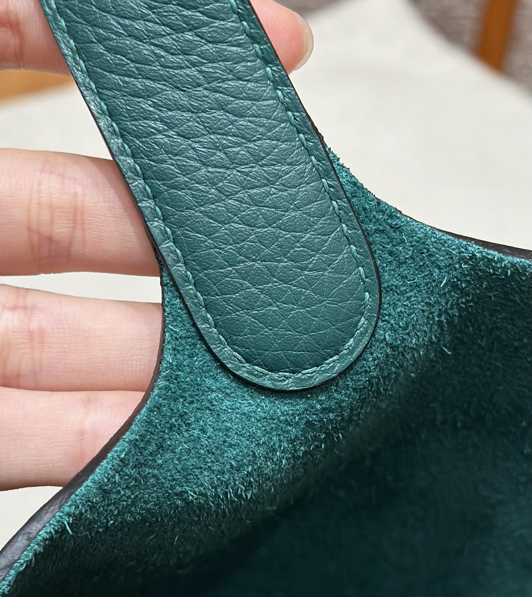 Hermès  Picotin lock  18  Malachite Clemence