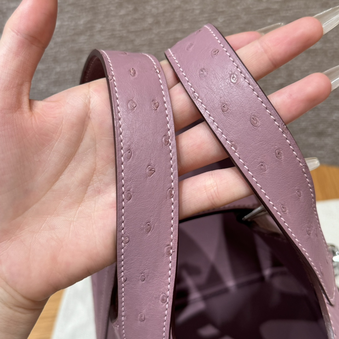 Hermès  Picotin lock 18 Cyclaen KK ostrich imported