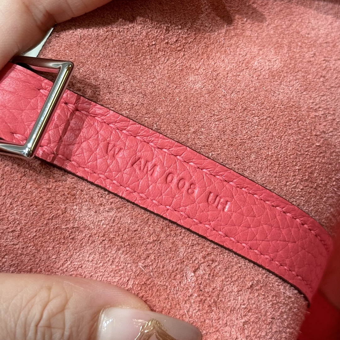 Hermès  Picotin lock 18 Rose lipstick Clemence