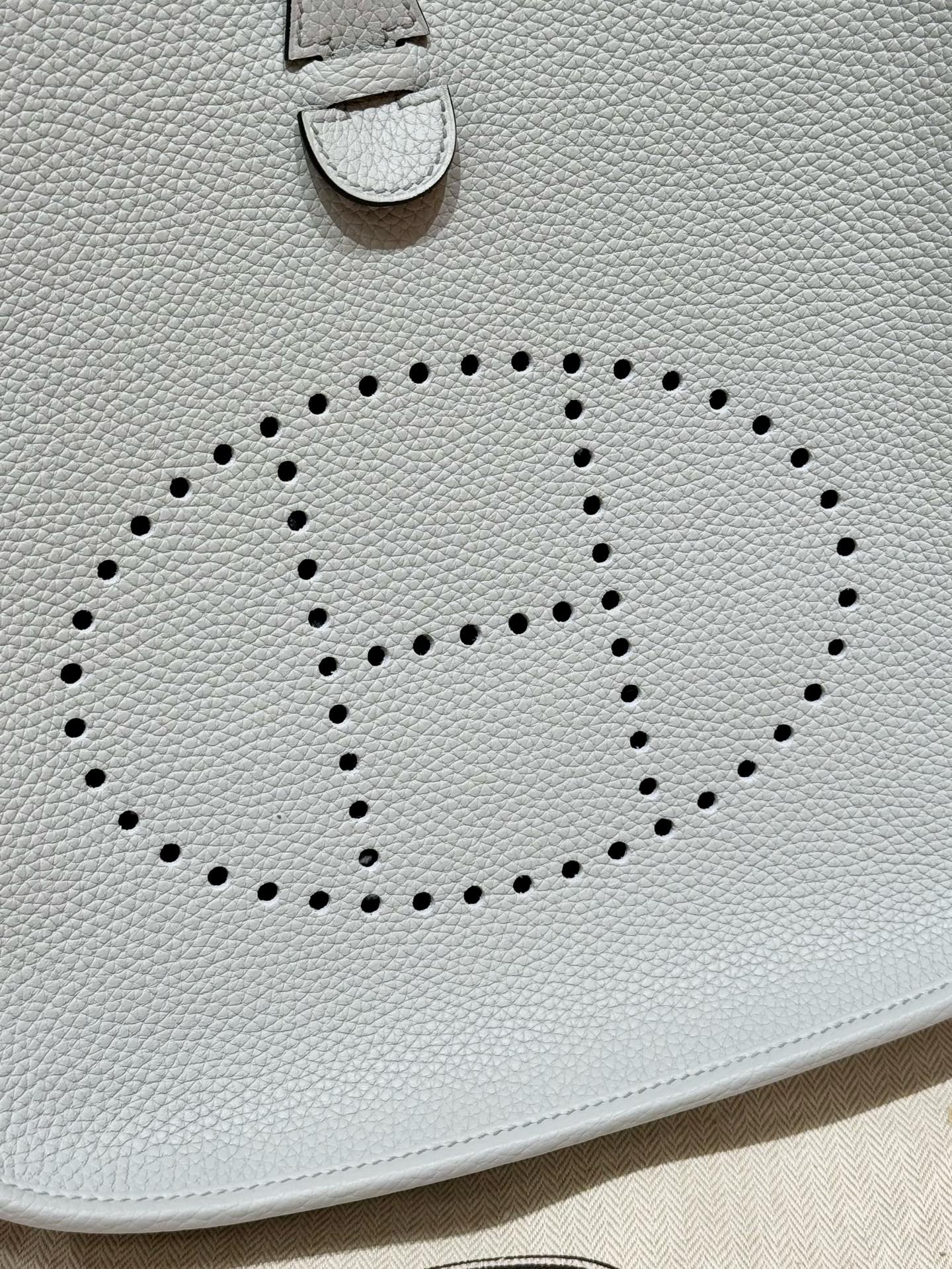 Hermès  Evelyne 29 Blue pale Clemence