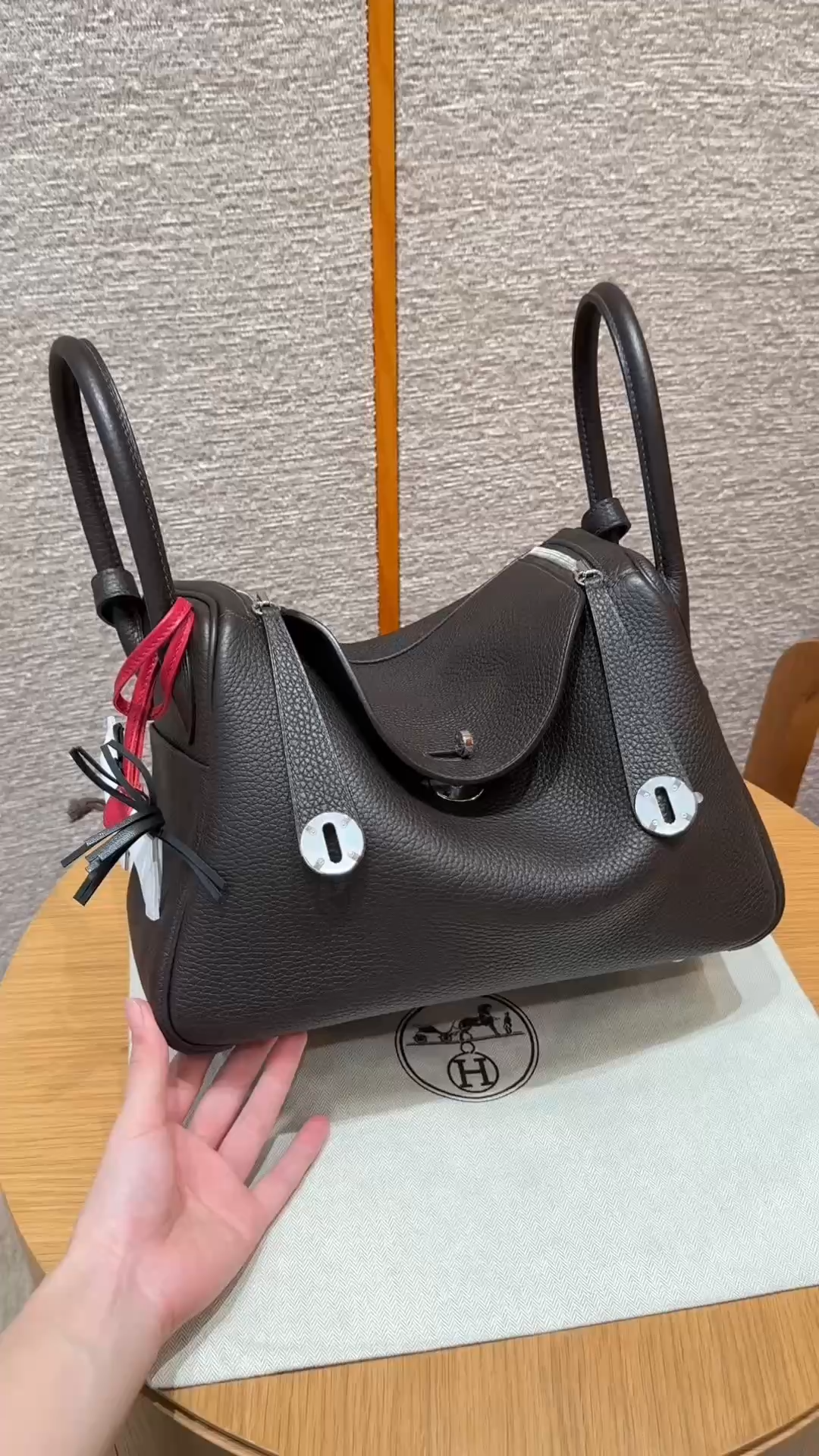 Hermès  Lindy30  Macassar clemence