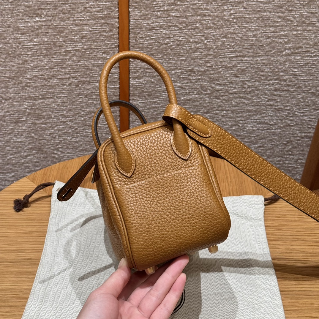 Hermès  Lindy 19 Sesame Clemence