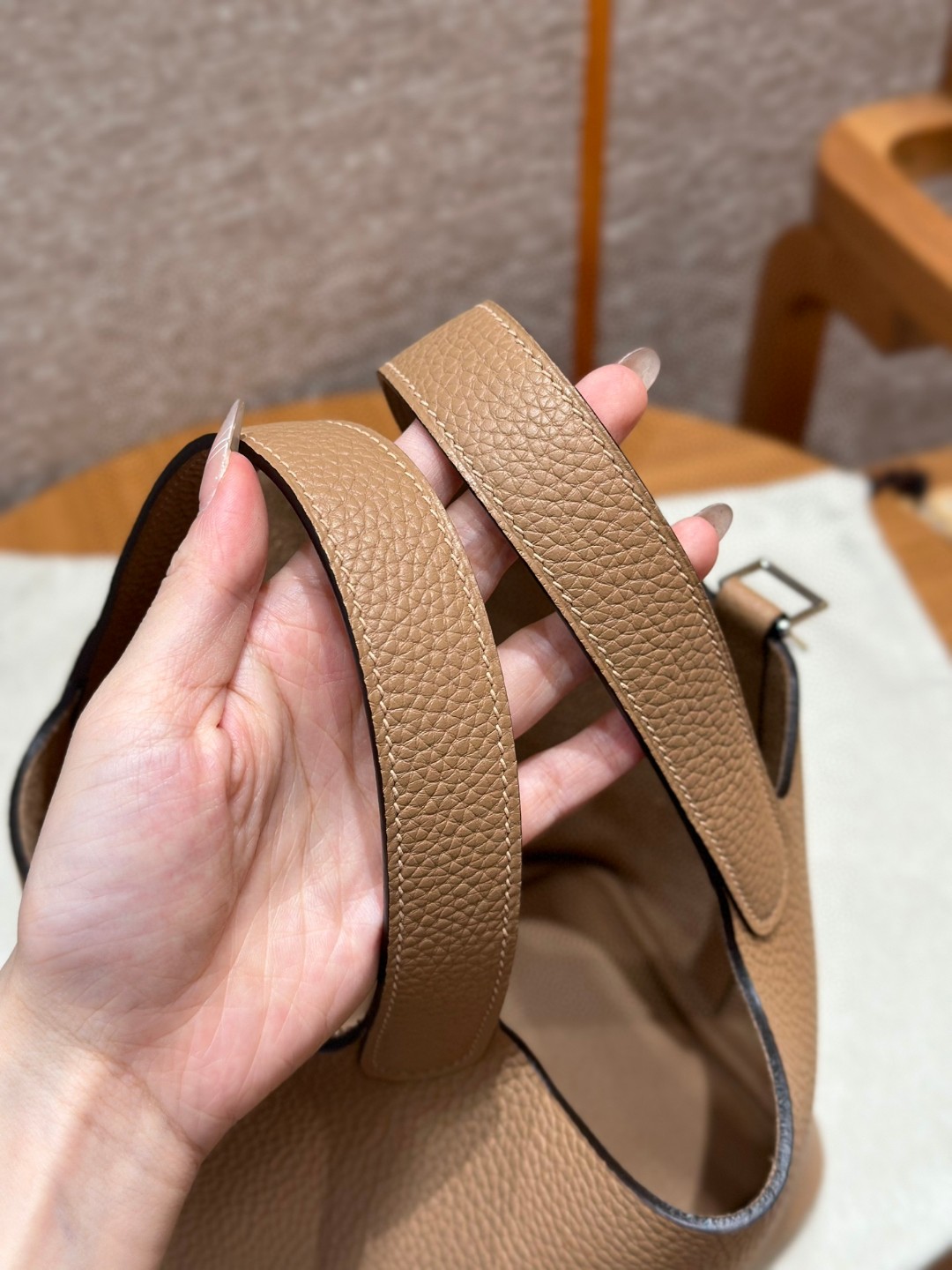 Hermès  Picotin lock  18 Chai Clemence