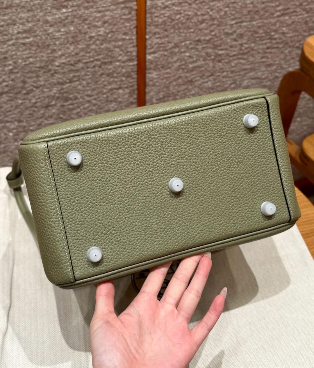 Hermès  Lindy 26 Sauge Clemenc