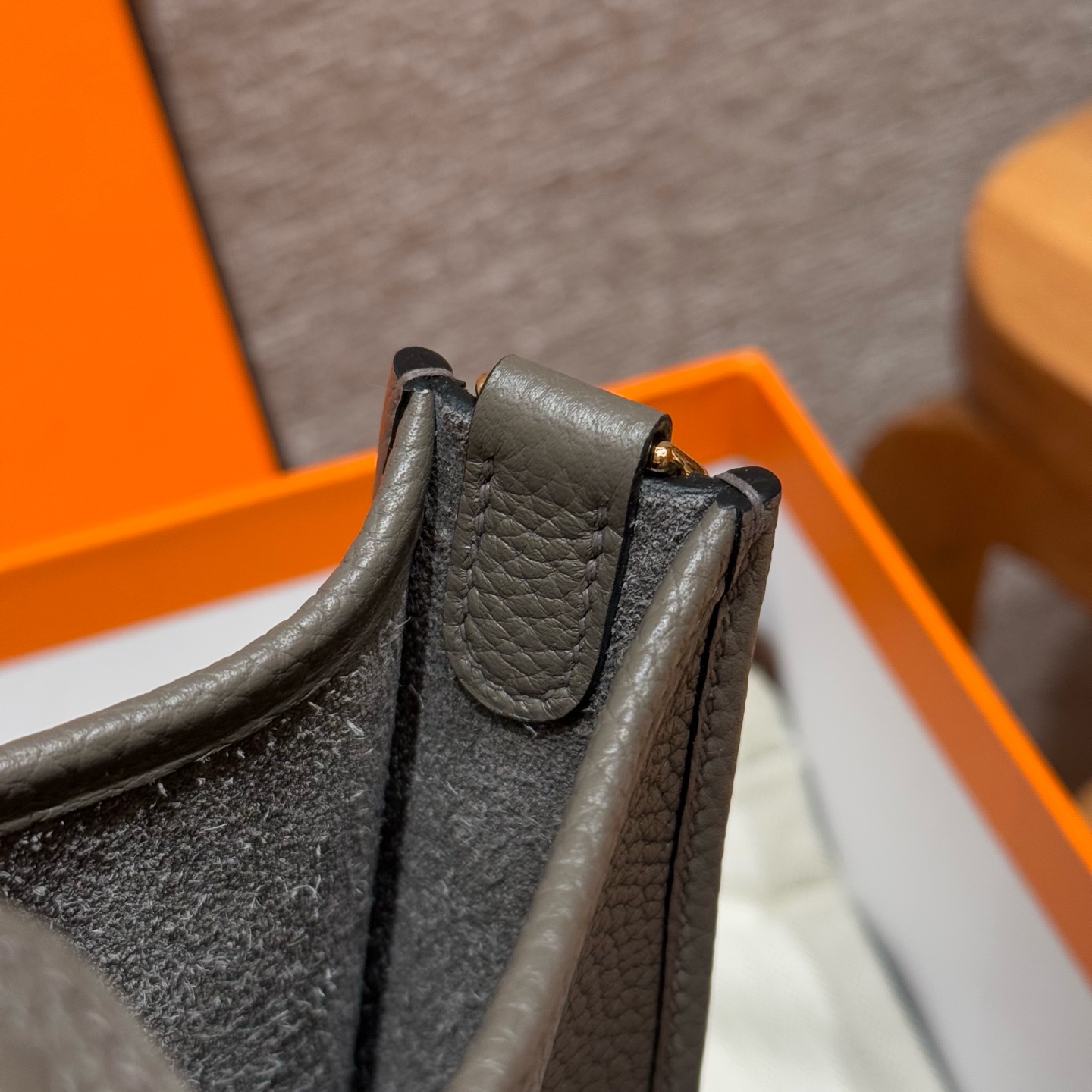 Hermès  Evelyne 16 Gris Etain Clemence