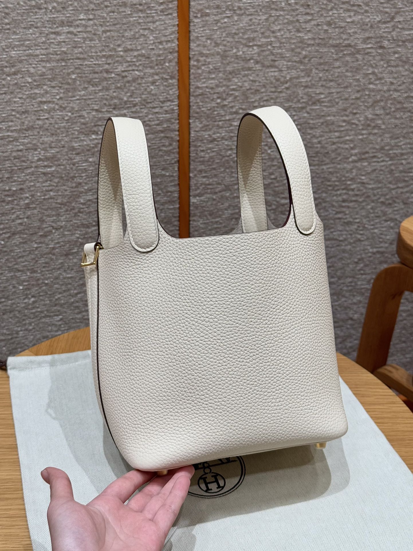 Hermès  Picotin lock 18  Nata Clemence