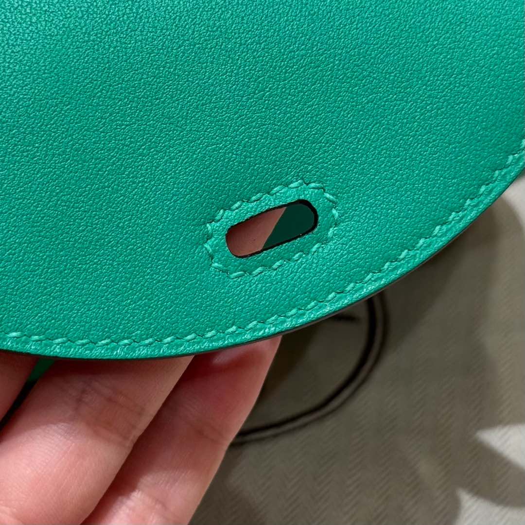 Hermès  Lindy 19  Menthe Swift