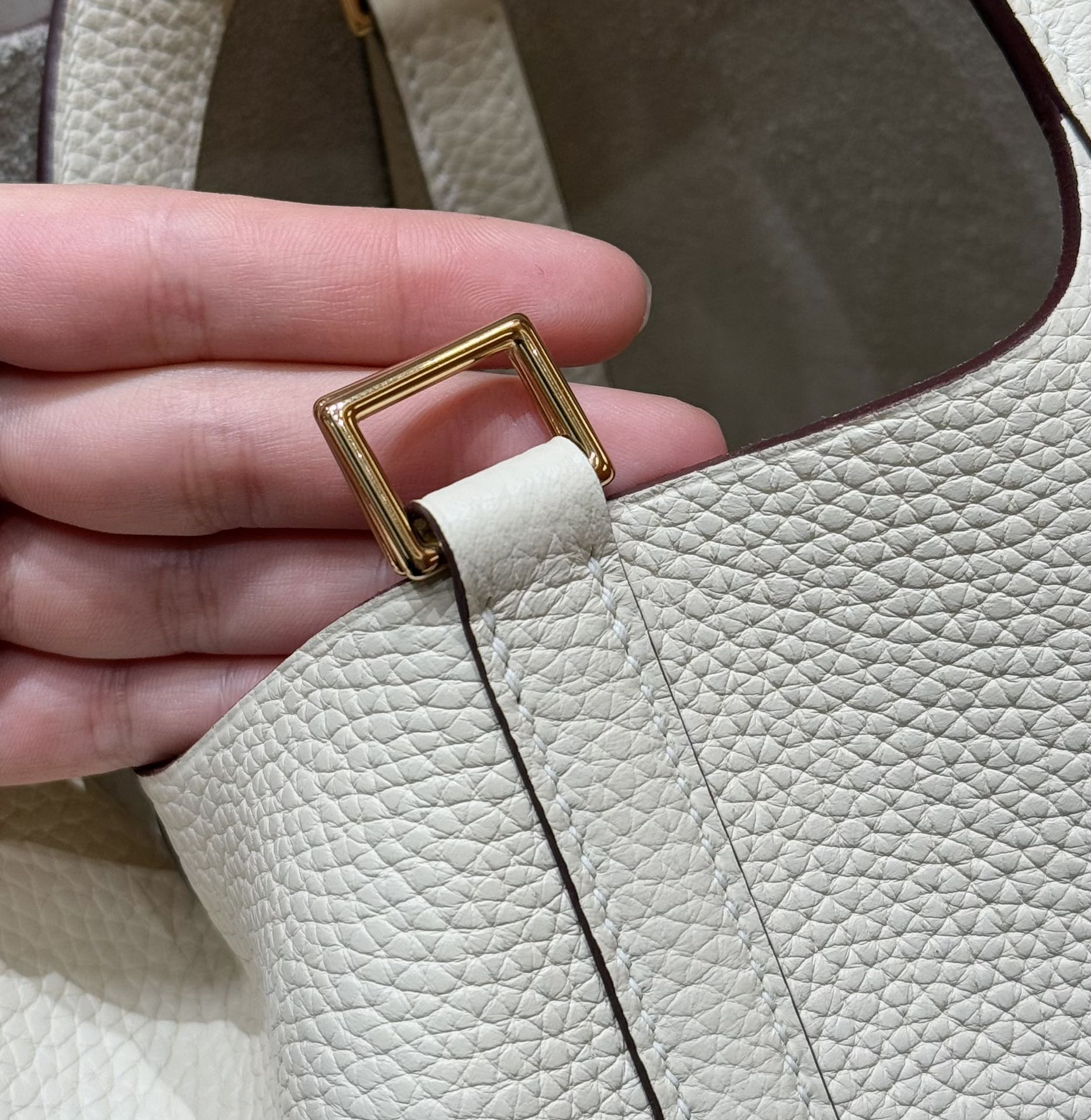 Hermès  Picotin lock 18  Nata Clemence