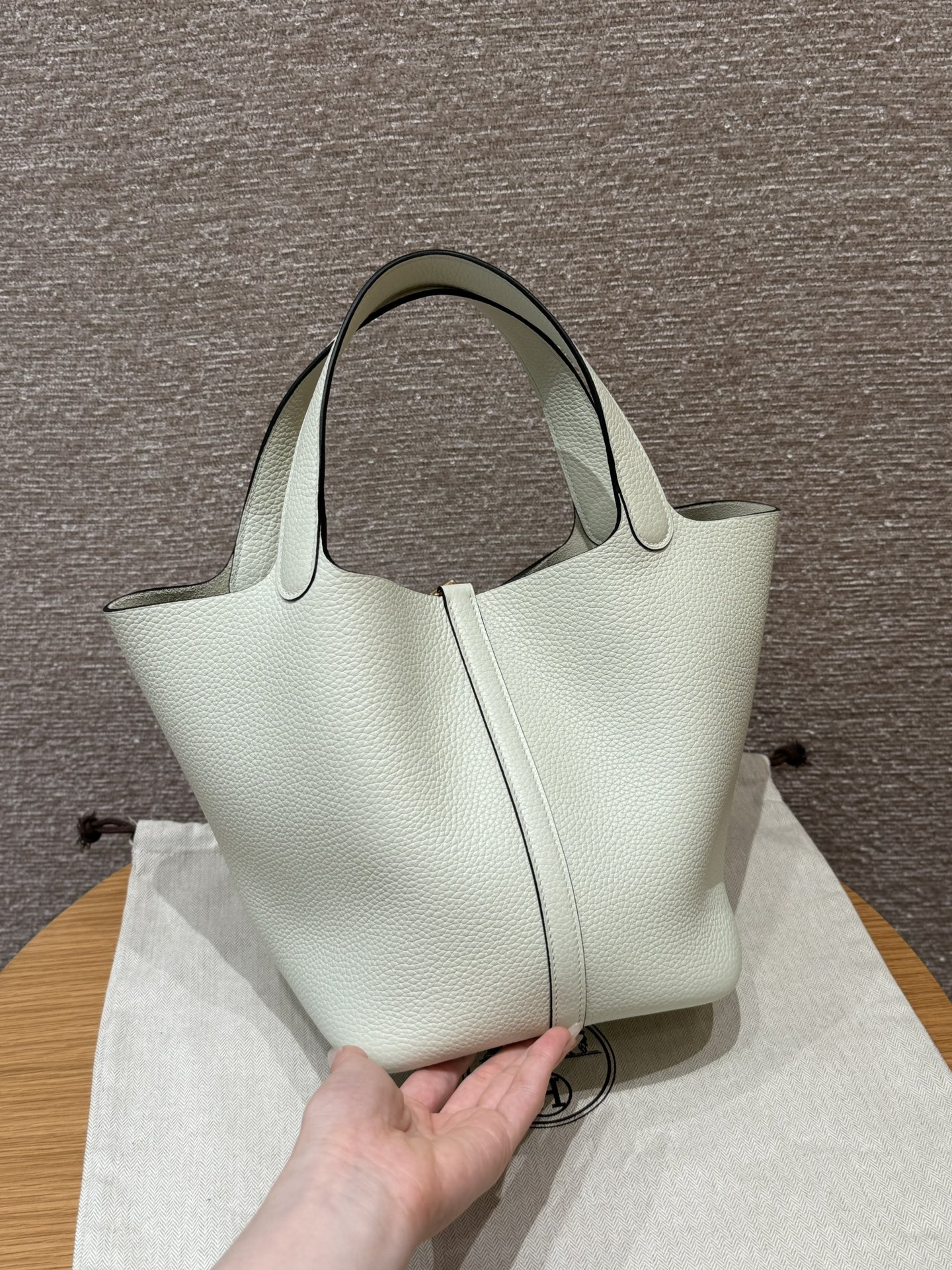 Hermès  Picotin lock 22 Vert Fizz Clemence