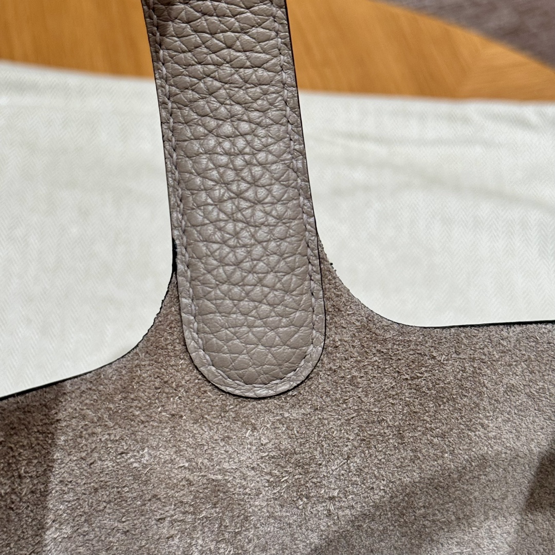 Hermès  Picotin lock  18 Girs Asphalted Clemence