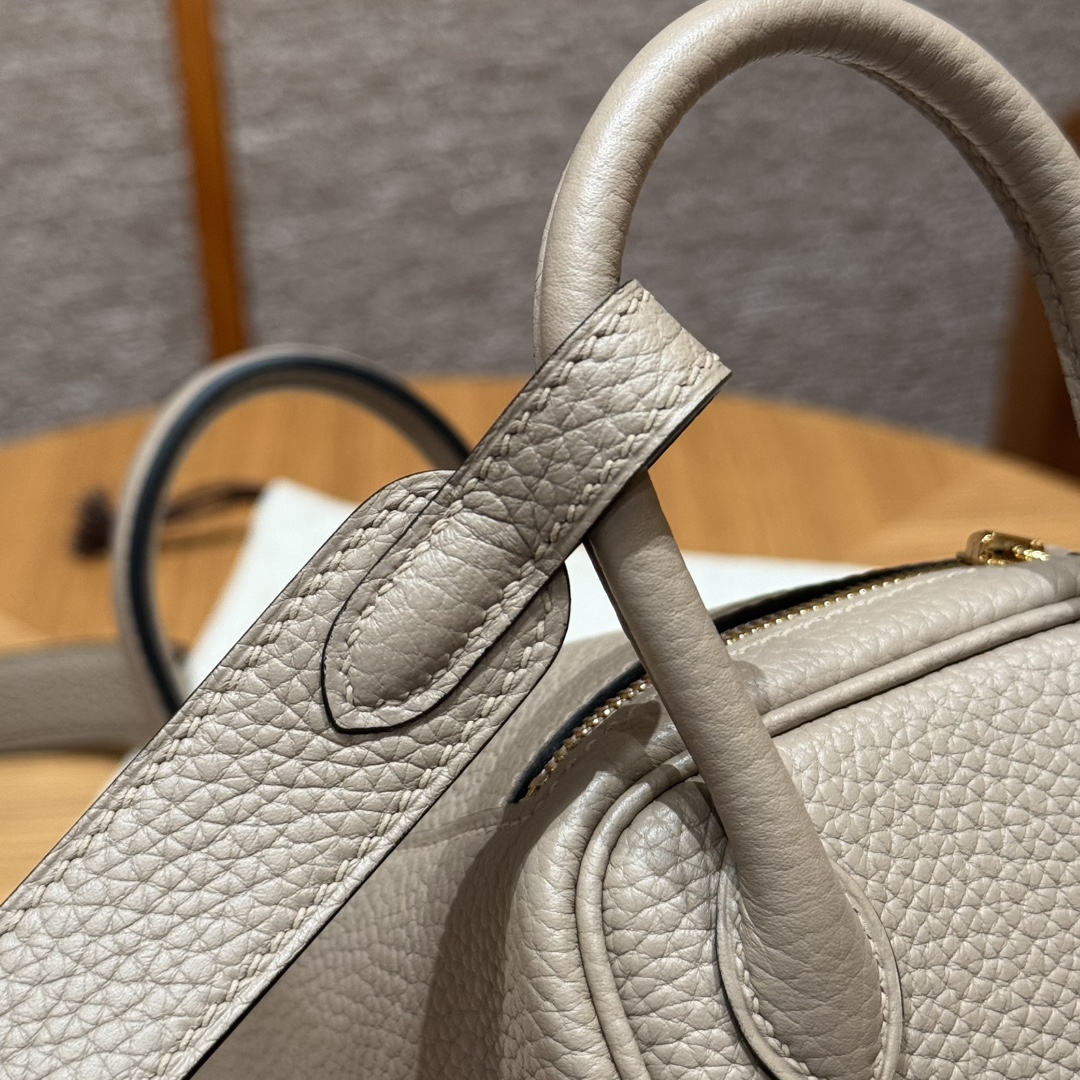 Hermès  Lindy 19 Gris tourterelle Clemence