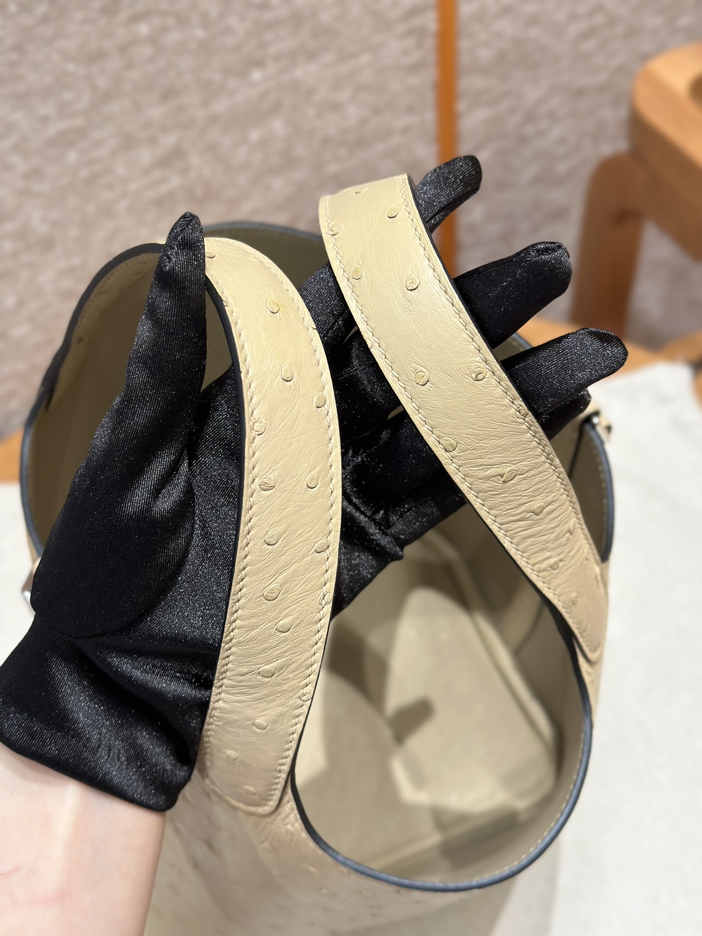 Hermès  Picotin lock  18 Trench KK ostrich Imported