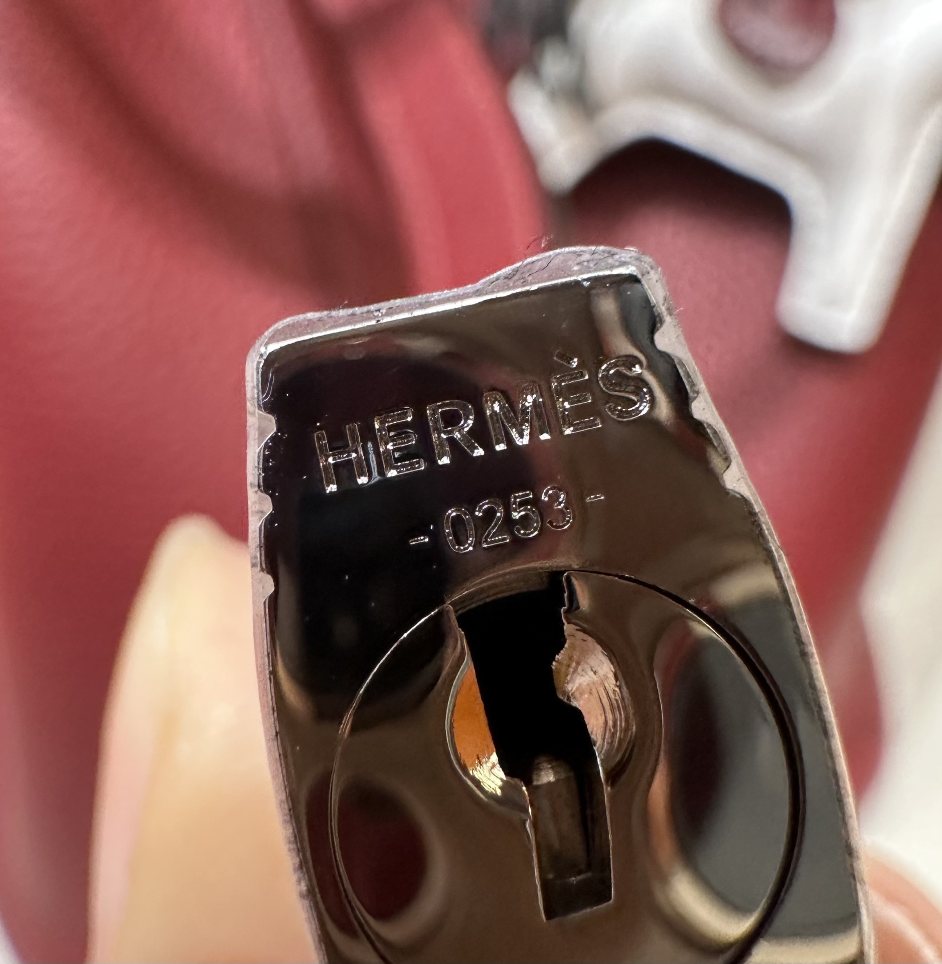 Hermès  Picotin lock  22 Rouge H Clemence