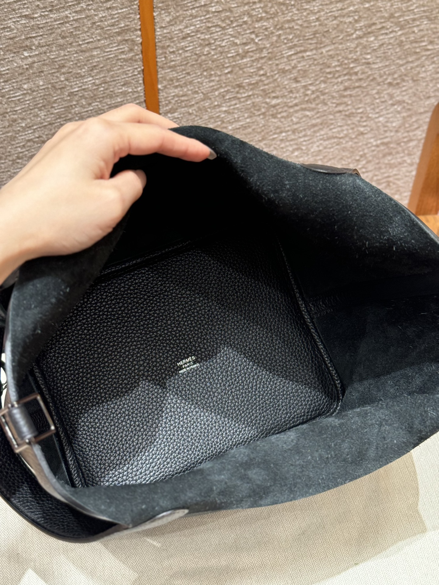 Hermès  Picotin lock 22 Noir Clemence