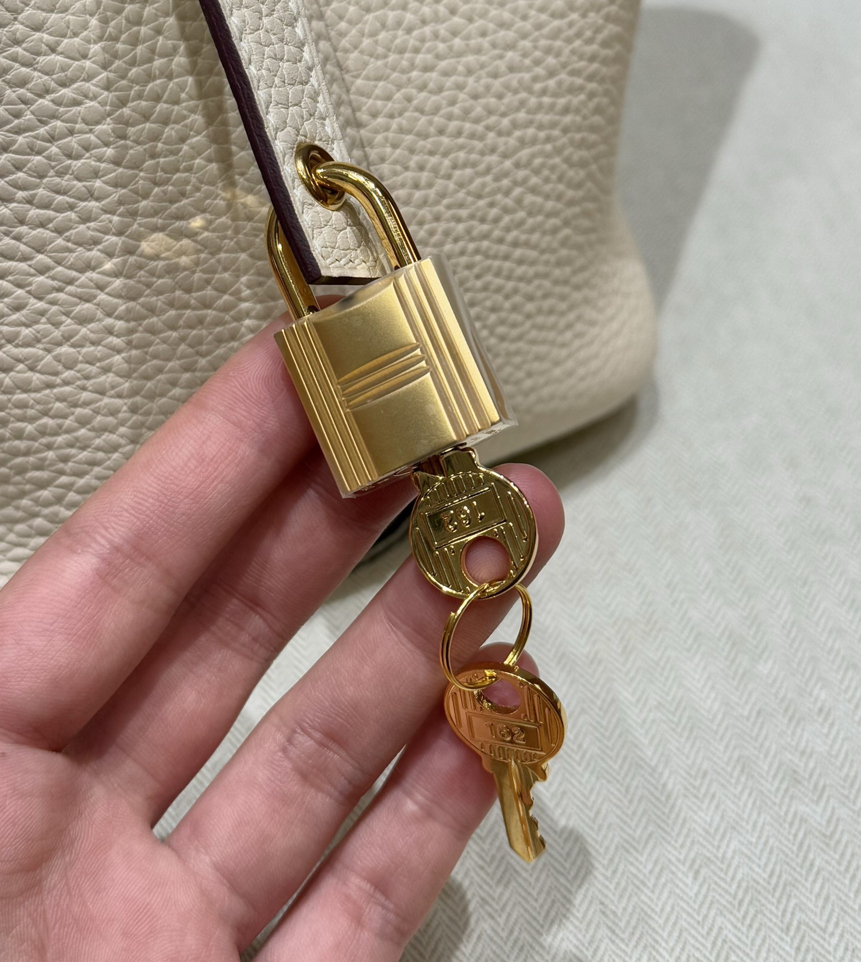 Hermès  Picotin lock 18  Nata Clemence