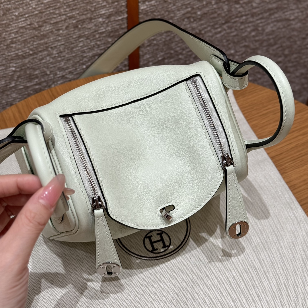 Hermès  Lindy 19 Vert Fizz Swift