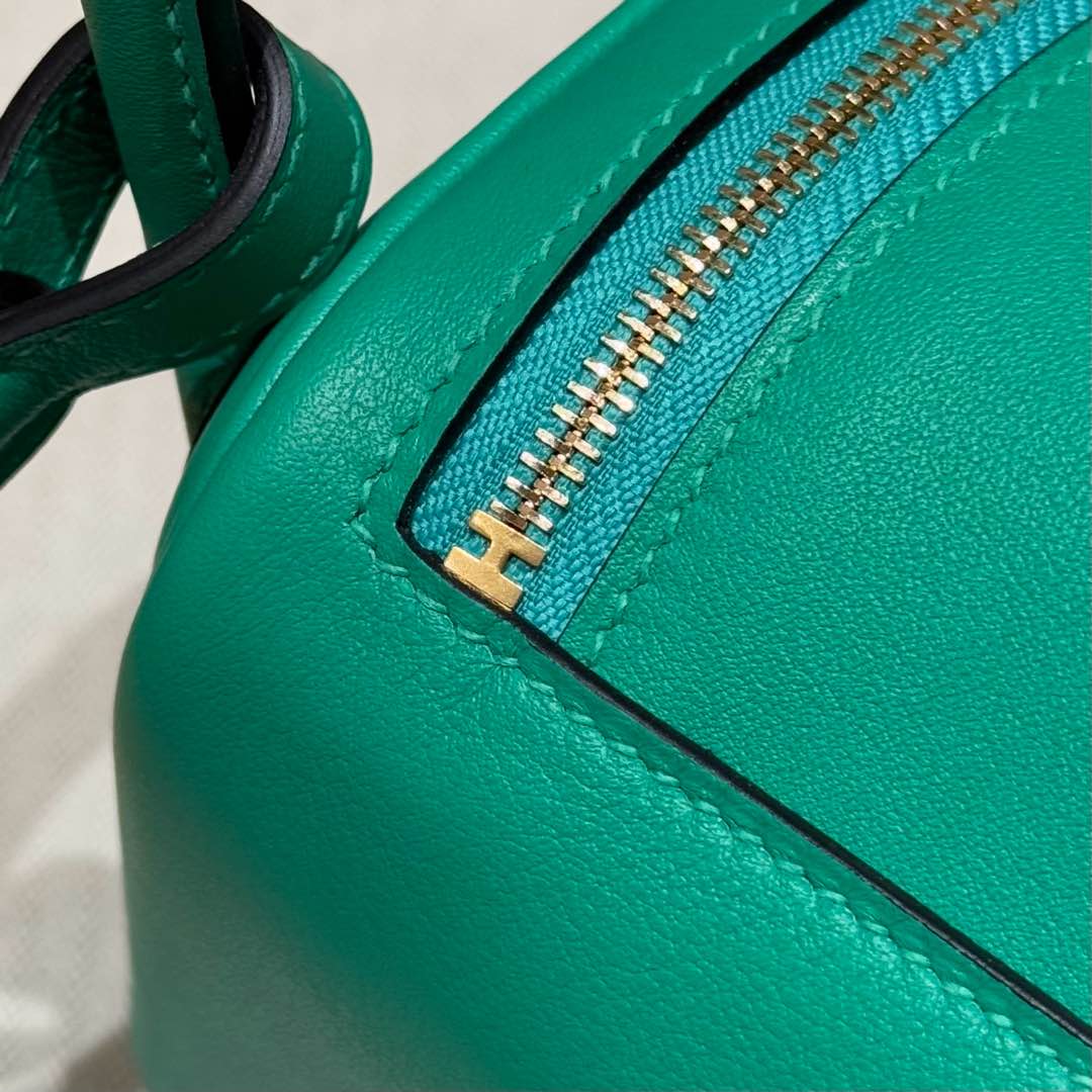 Hermès  Lindy 19  Menthe Swift