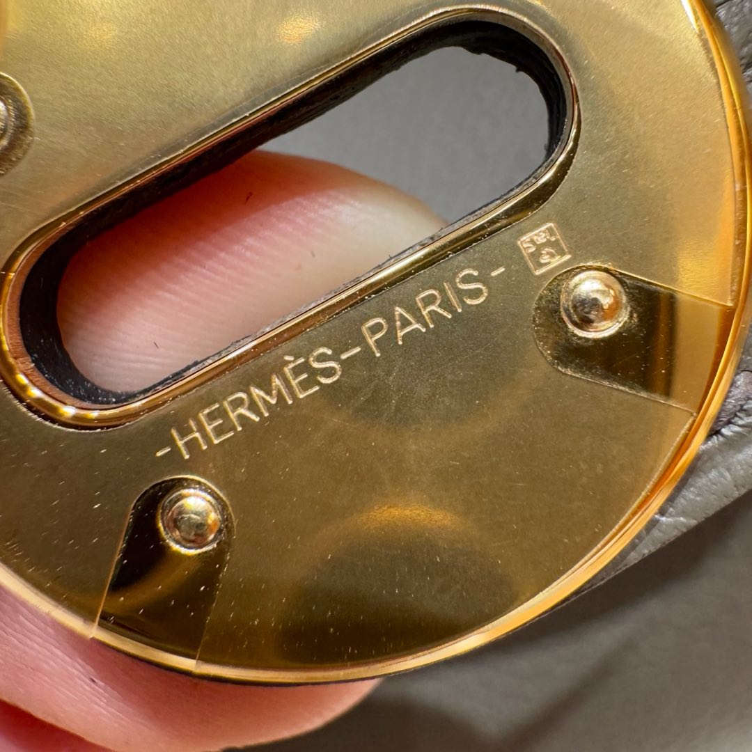 Hermès  Lindy 26  Girs etain Clemence