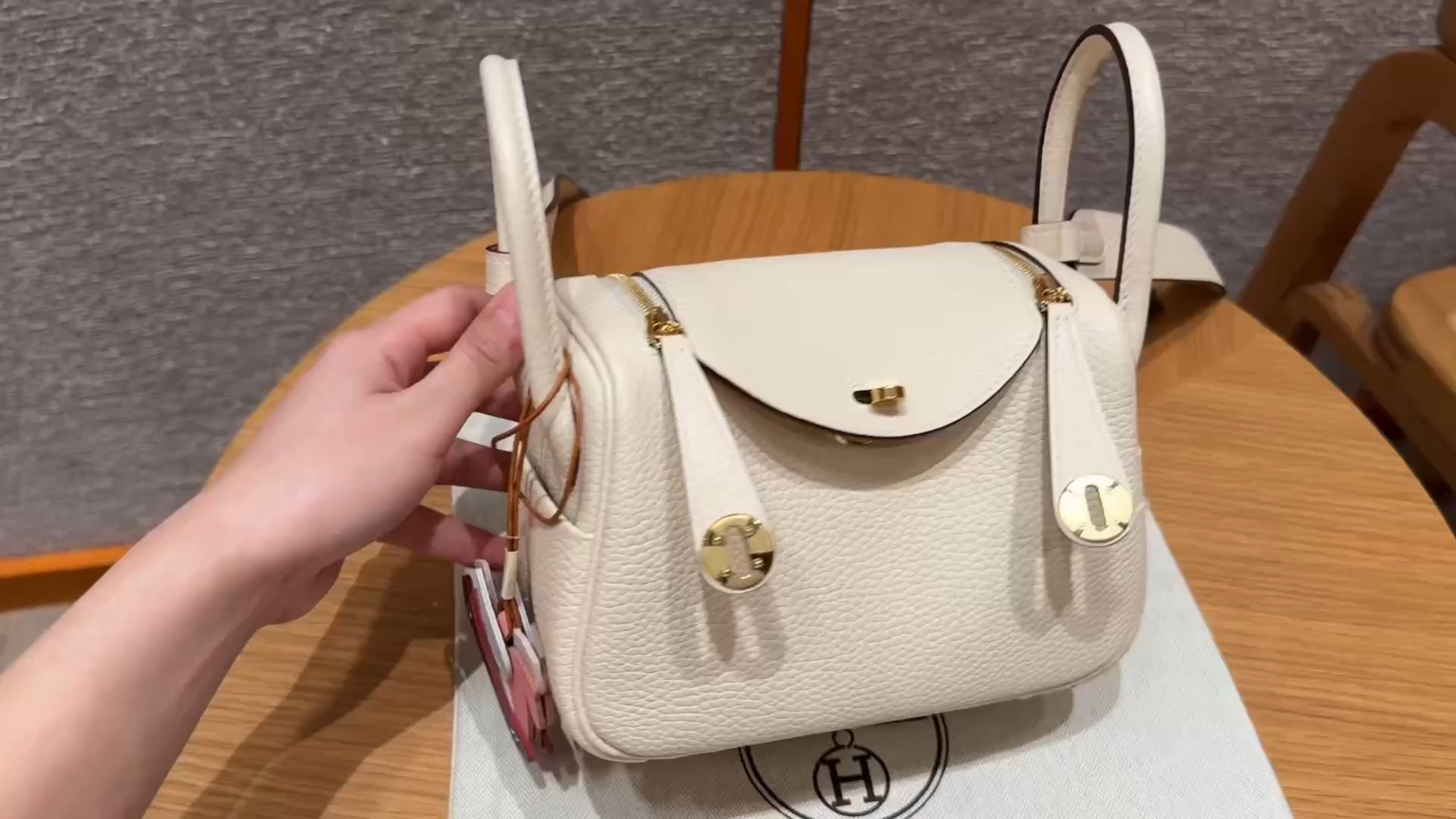 Hermès  Lindy 19 Nata Clemence