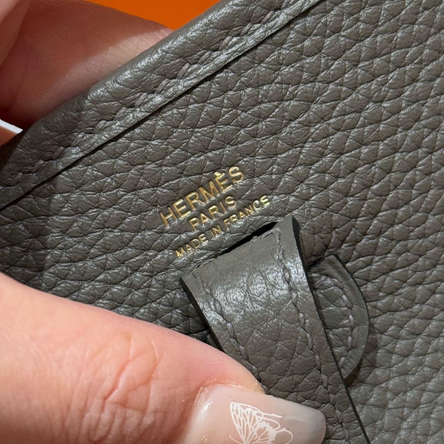 Hermès  Evelyne 16 Gris Etain Clemence
