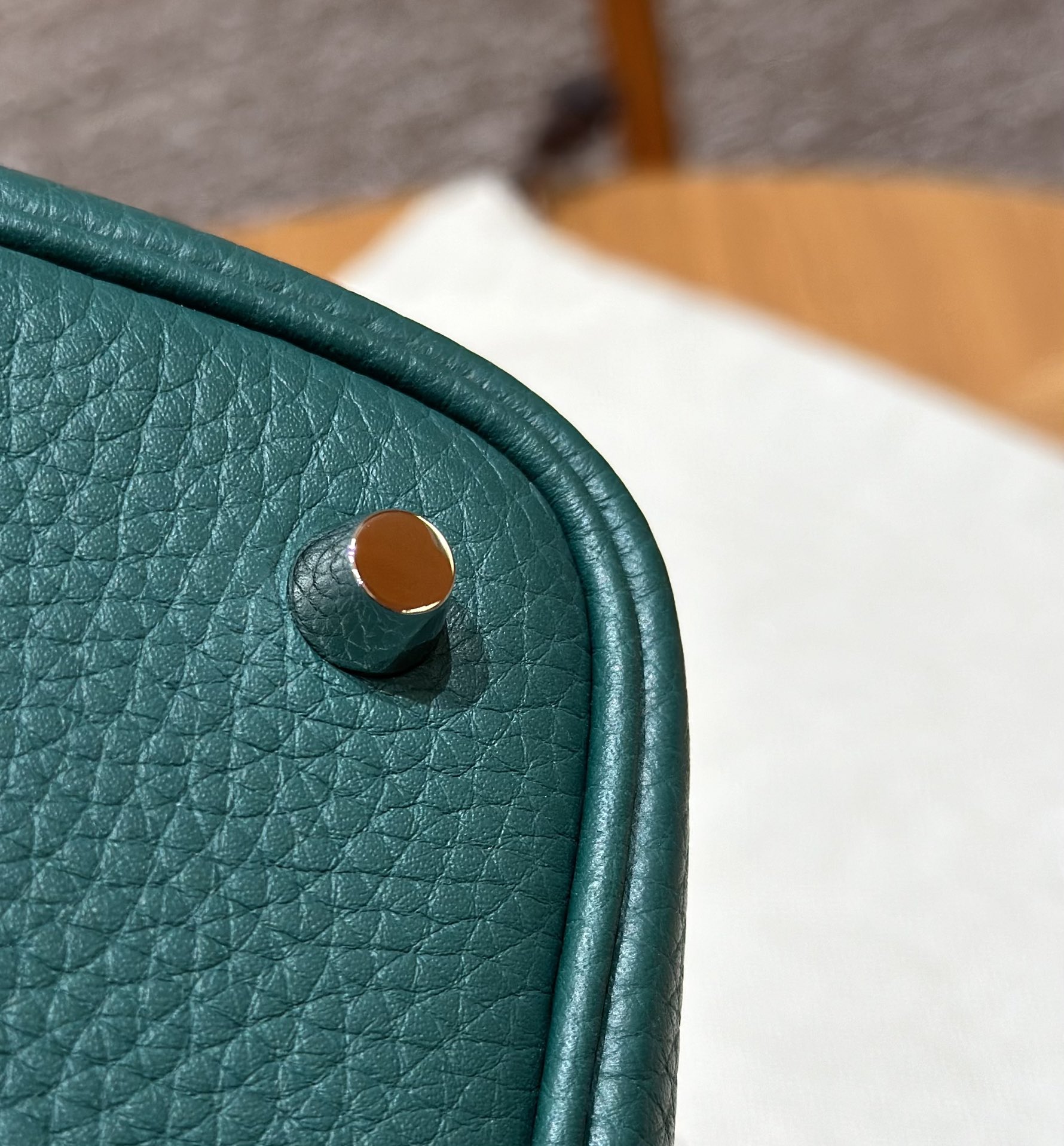 Hermès  Picotin lock  18  Malachite Clemence