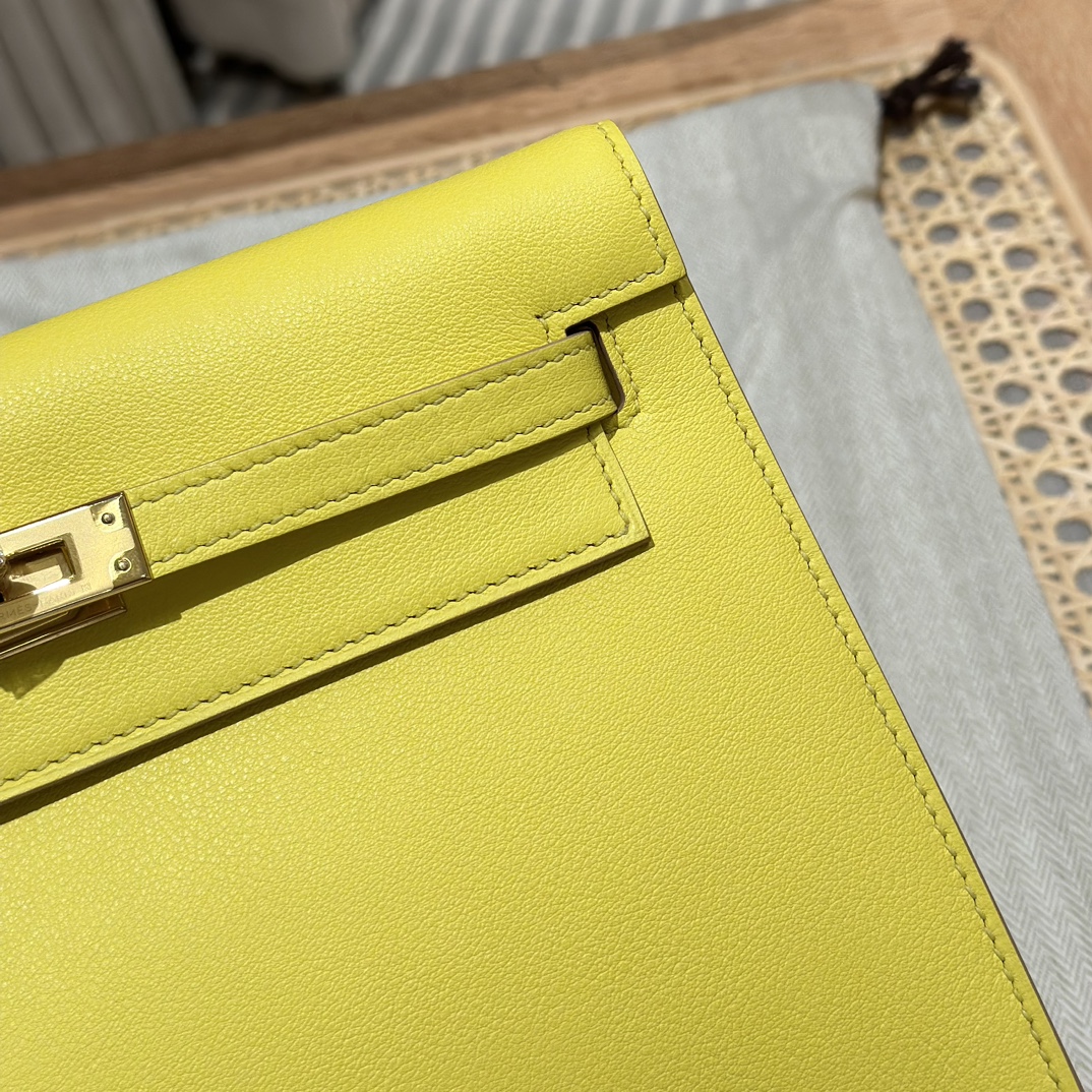 Hermès Kelly danse 22 Lime Swift