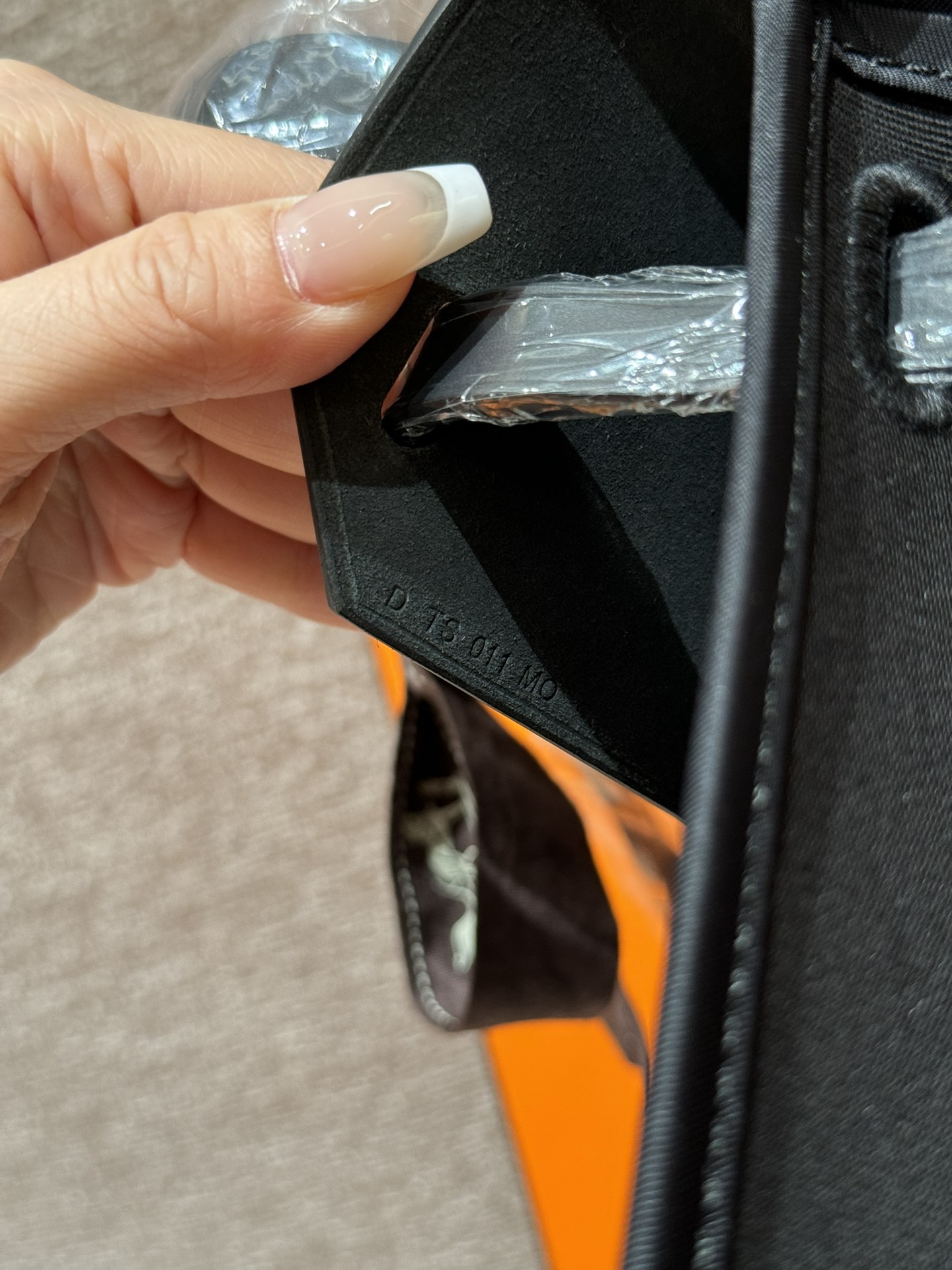 Hermès  Herbag 31 Noir canvas and cowhide