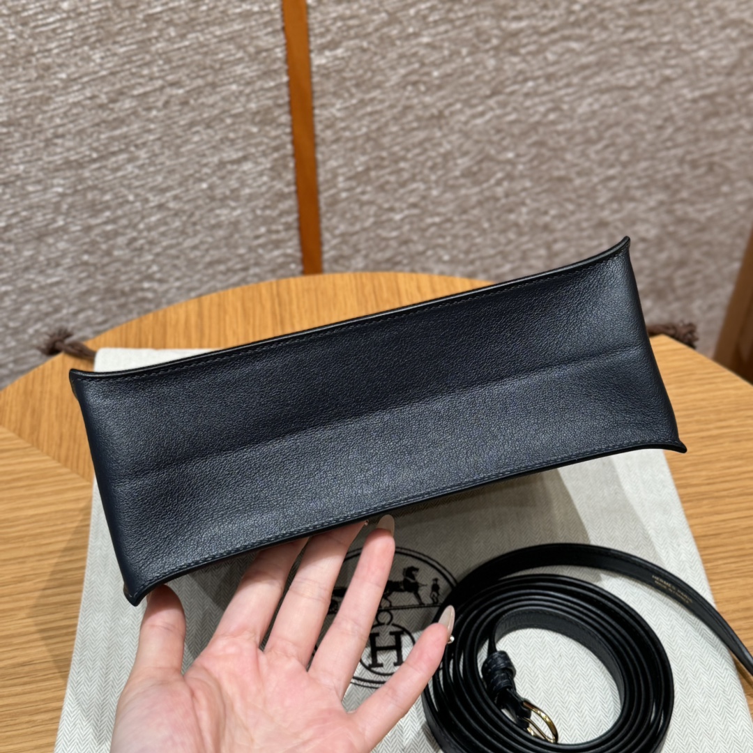 Hermès Kelly danse 22 Blue Nuit Swift