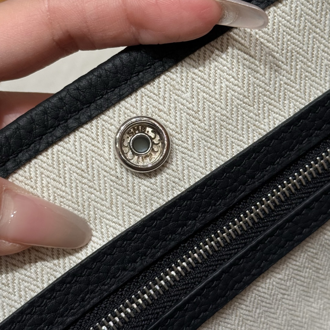 Hermès  Garden party 23  Noir Ntogo