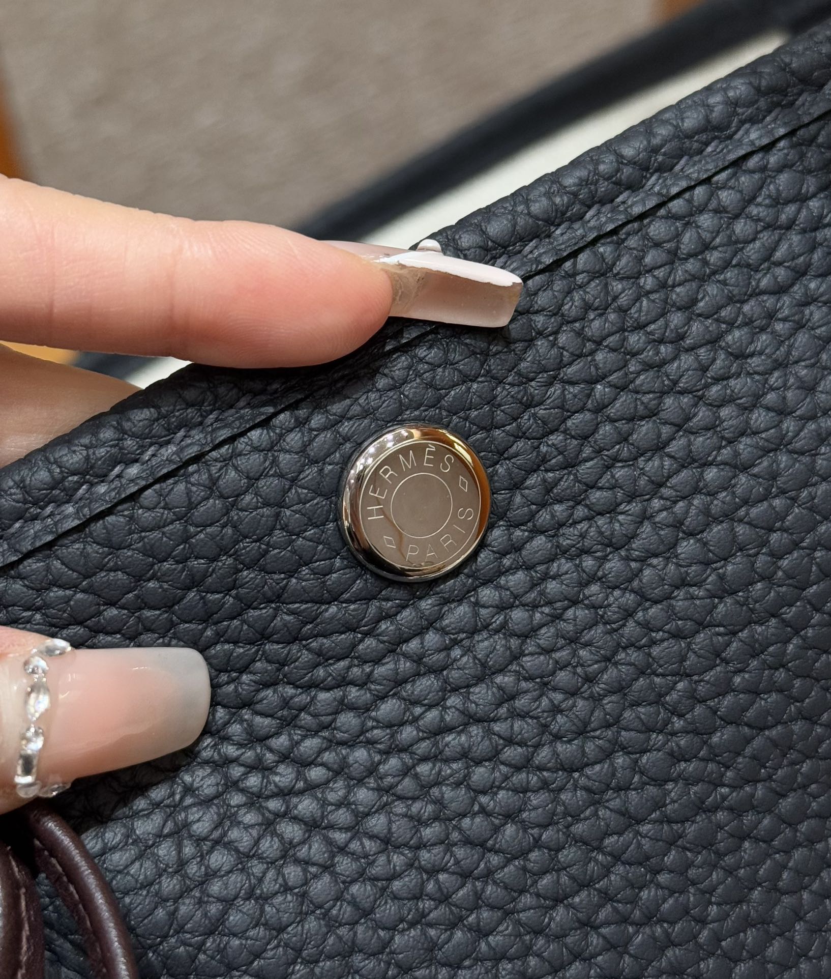 Hermès  Garden party 30 Blue niut Ntogo