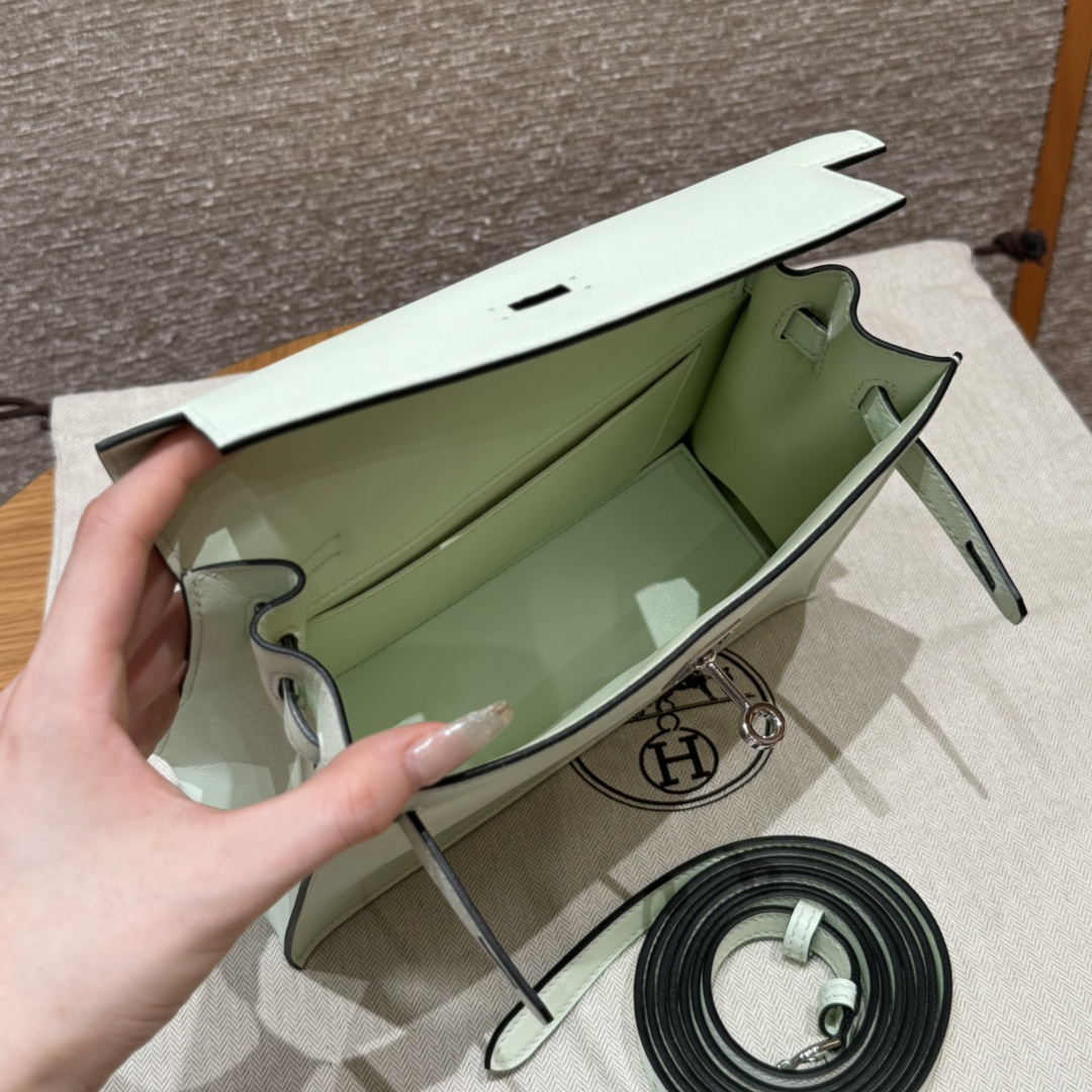 Hermès Kelly danse 22 Vert Fizz Swift