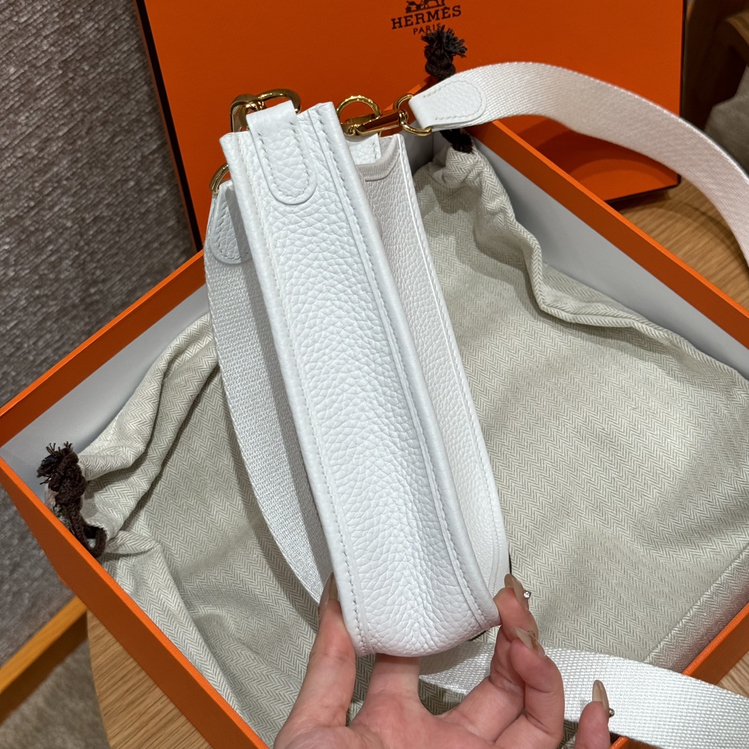 Hermès  Evelyne 16 Blanc Clemence
