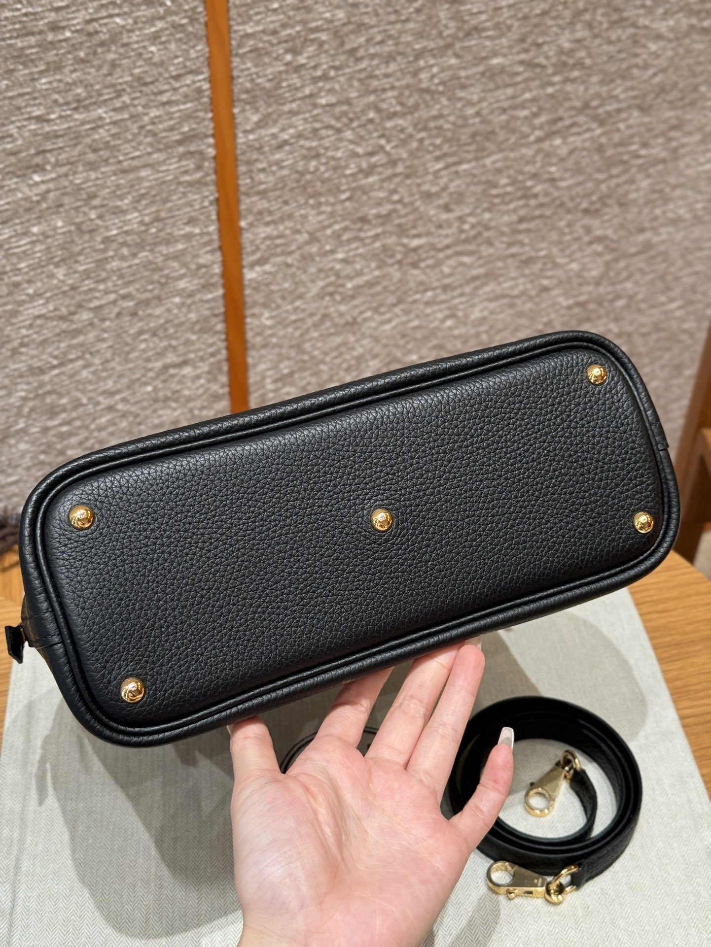 Hermès Bolide 27  Noir Clemence