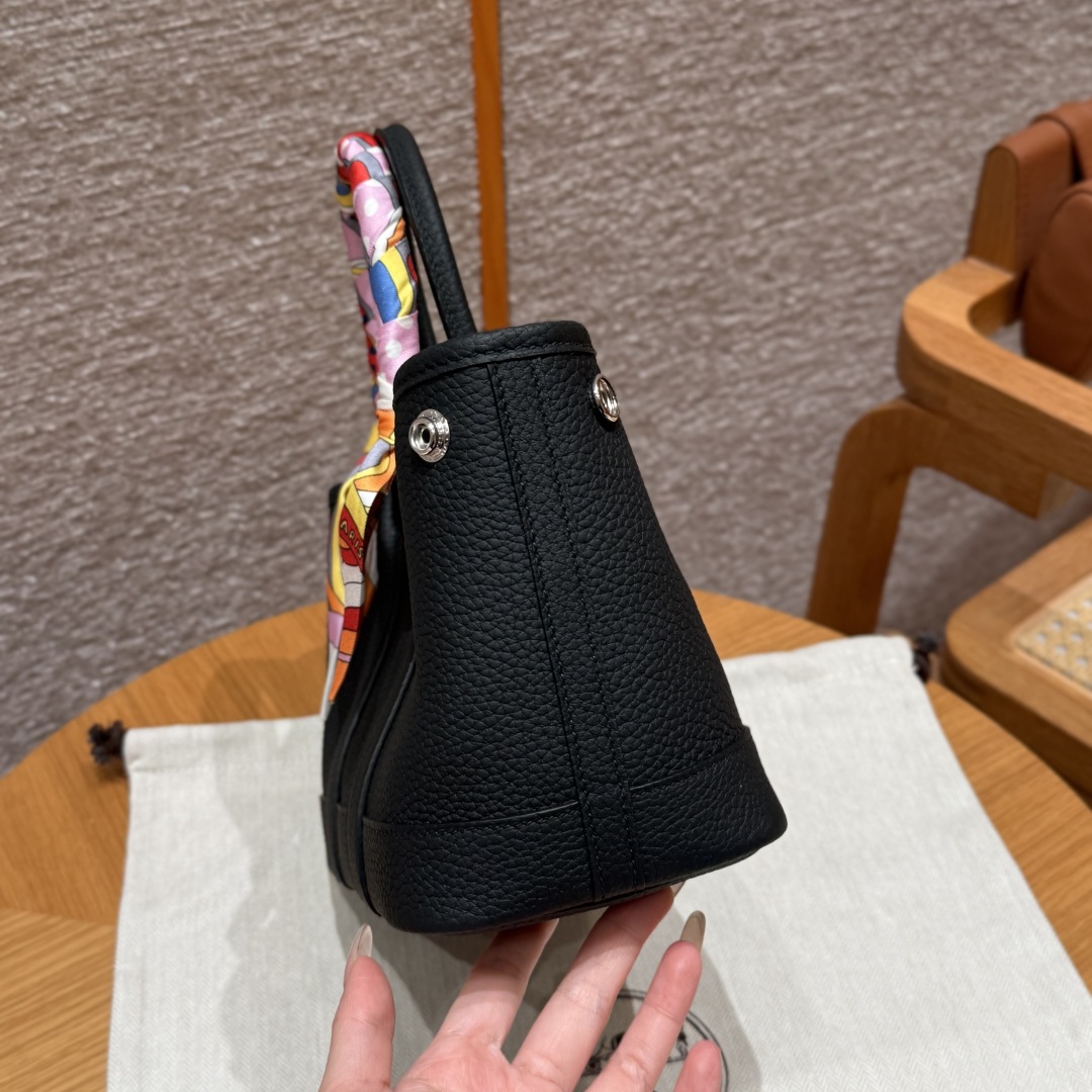 Hermès  Garden party 23  Noir Ntogo