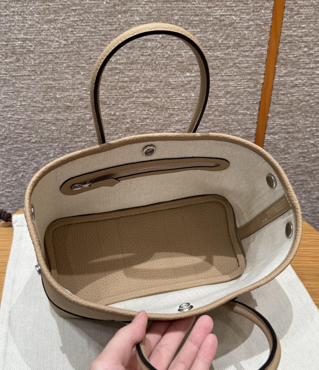 Hermès  Garden party 23 Trench Ntogo