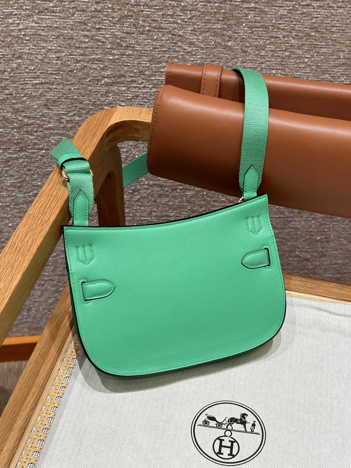 Hermès  Jypsiere 23 Vert comics Swift