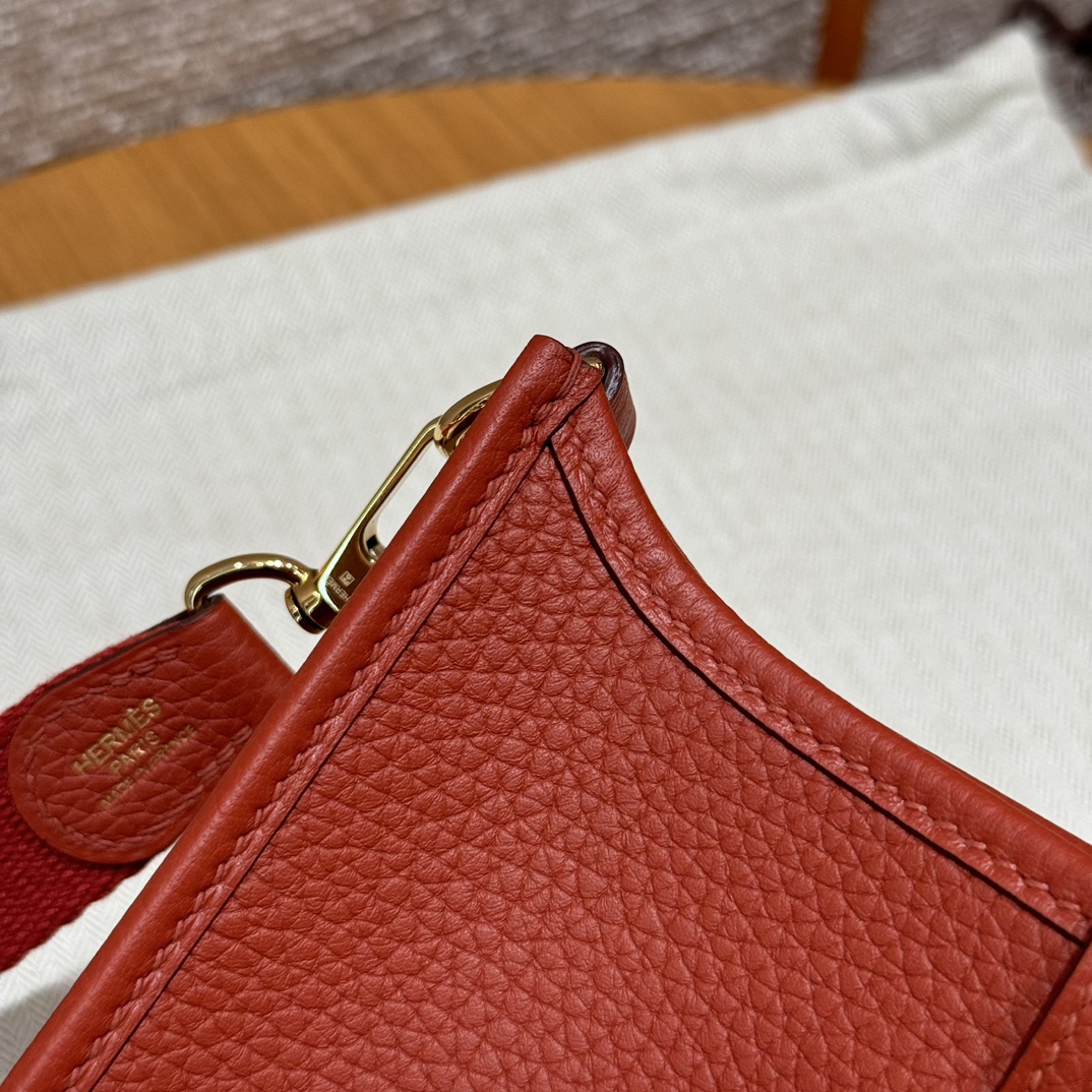 Hermès  Evelyne 16  Rouge Tomate Clemence