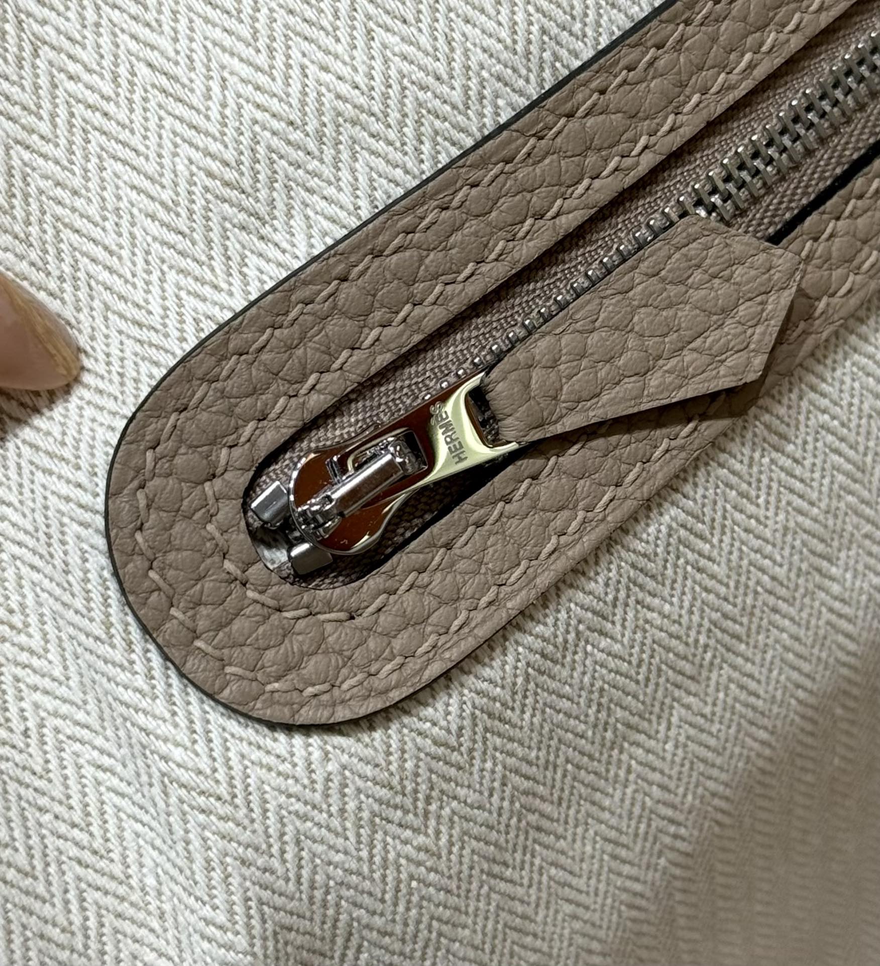 Hermès  Garden party 36 Gris tourtelle Ntogo